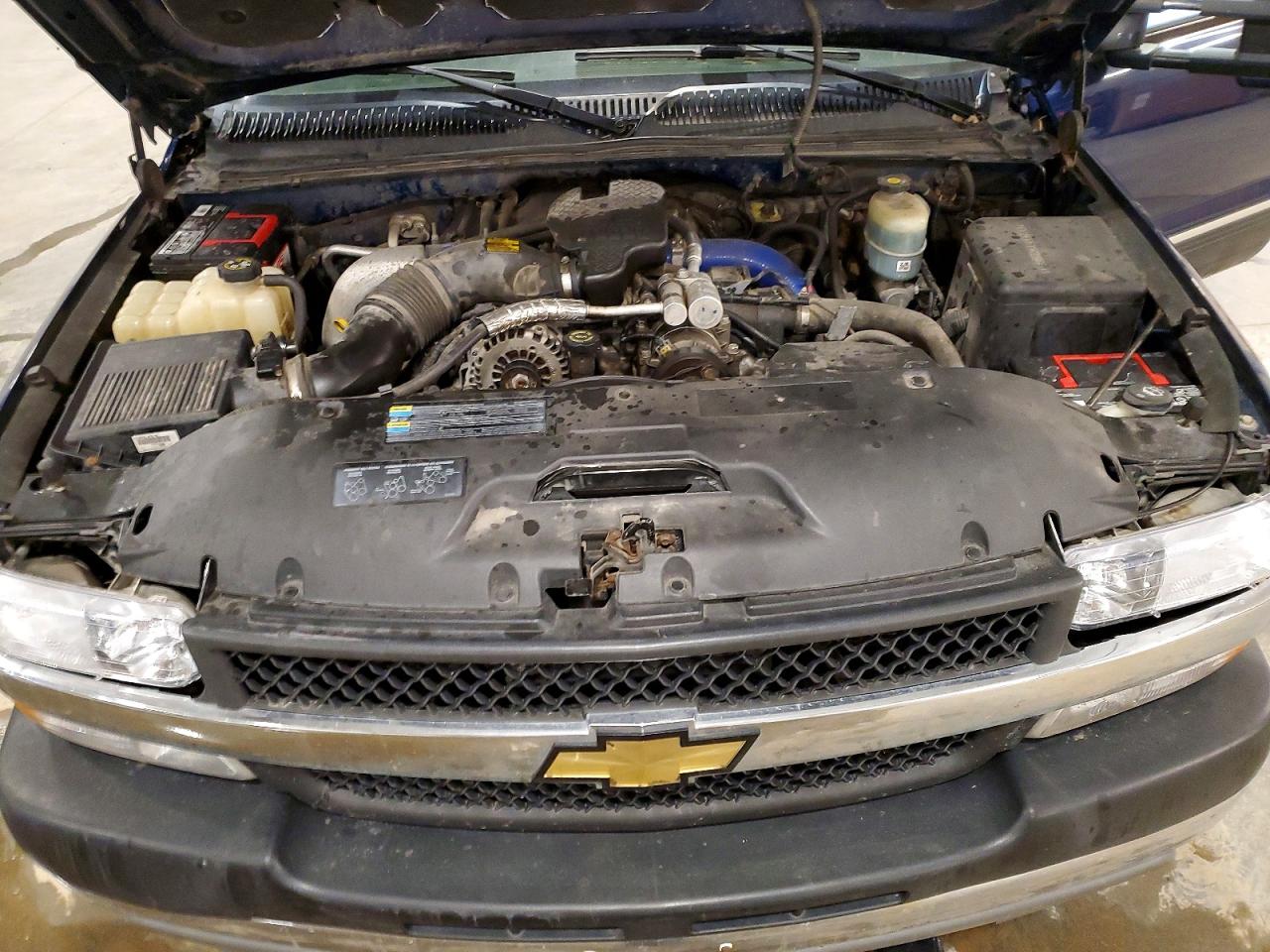 2002 Chevrolet Silverado K2500 Heavy Duty Blue vin: 1GCHK291X2E159666