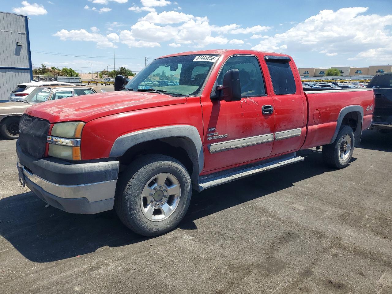 2003 Chevrolet Silverado K2500 Heavy Duty Red vin: 1GCHK291X3E145509