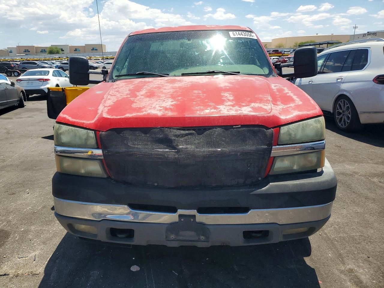 2003 Chevrolet Silverado K2500 Heavy Duty Red vin: 1GCHK291X3E145509