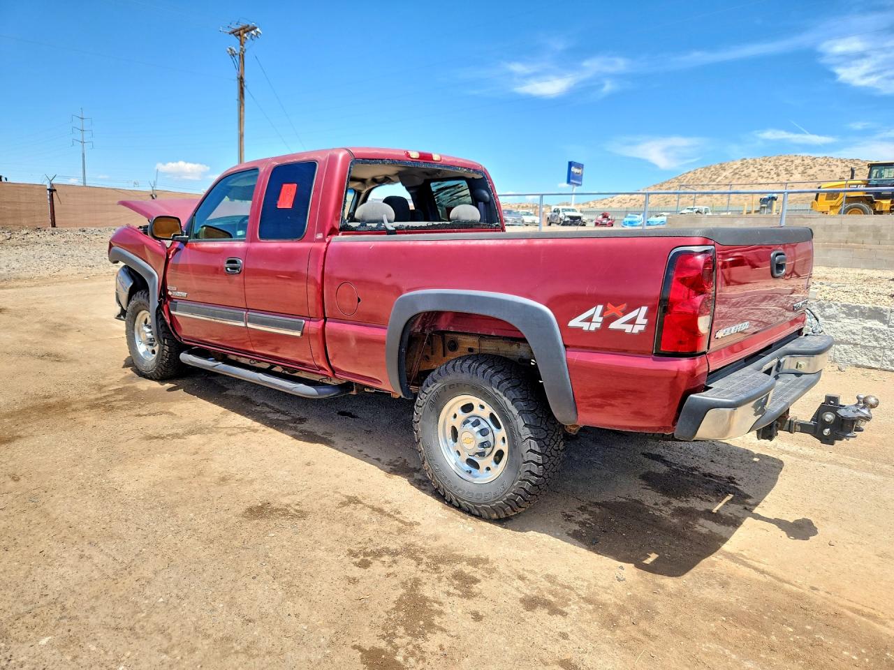 2004 Chevrolet Silverado K2500 Heavy Duty Burgundy vin: 1GCHK29254E369961