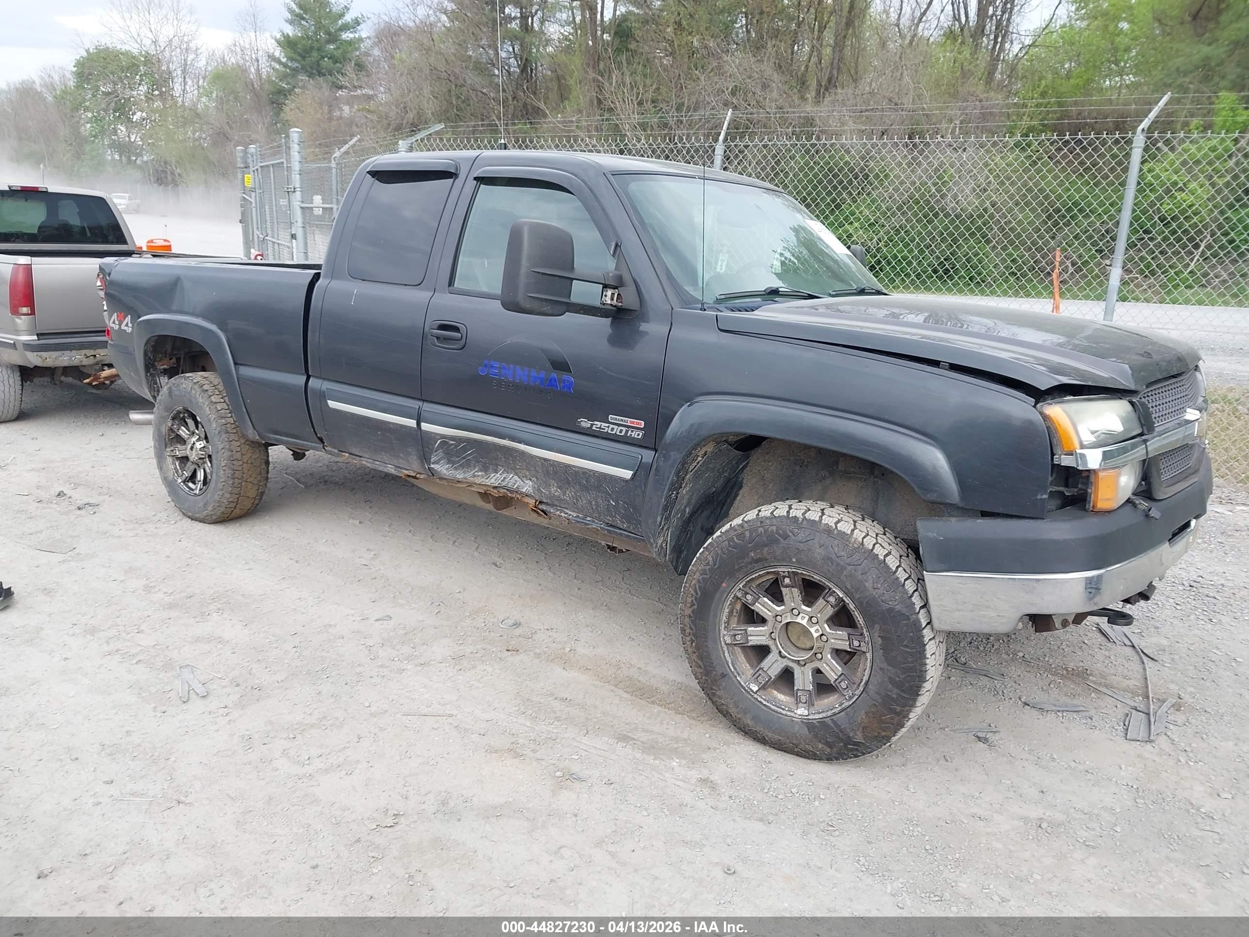 2004 Chevrolet Silverado 2500hd Ls Black vin: 1GCHK29264E295319