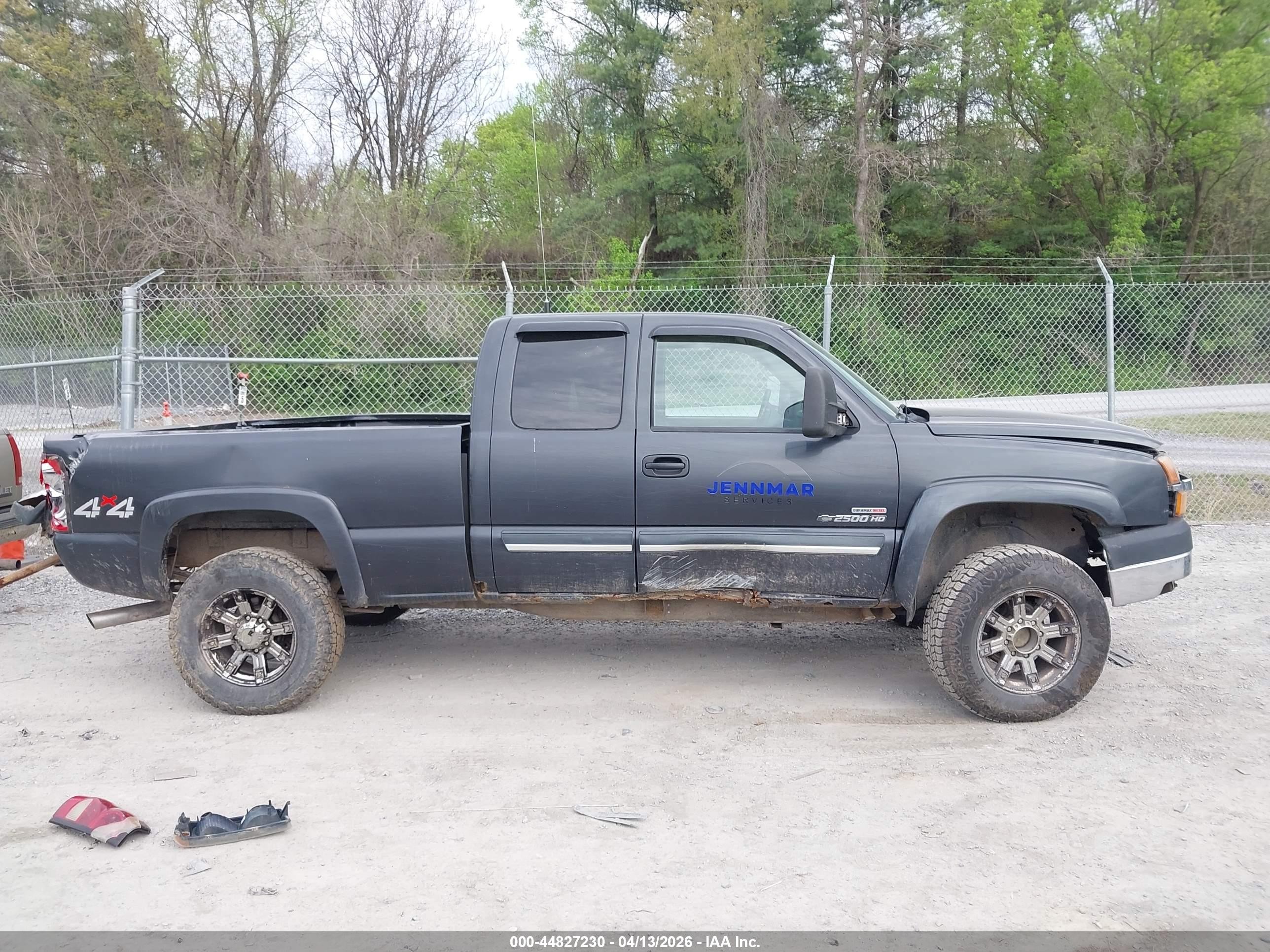 2004 Chevrolet Silverado 2500hd Ls Black vin: 1GCHK29264E295319