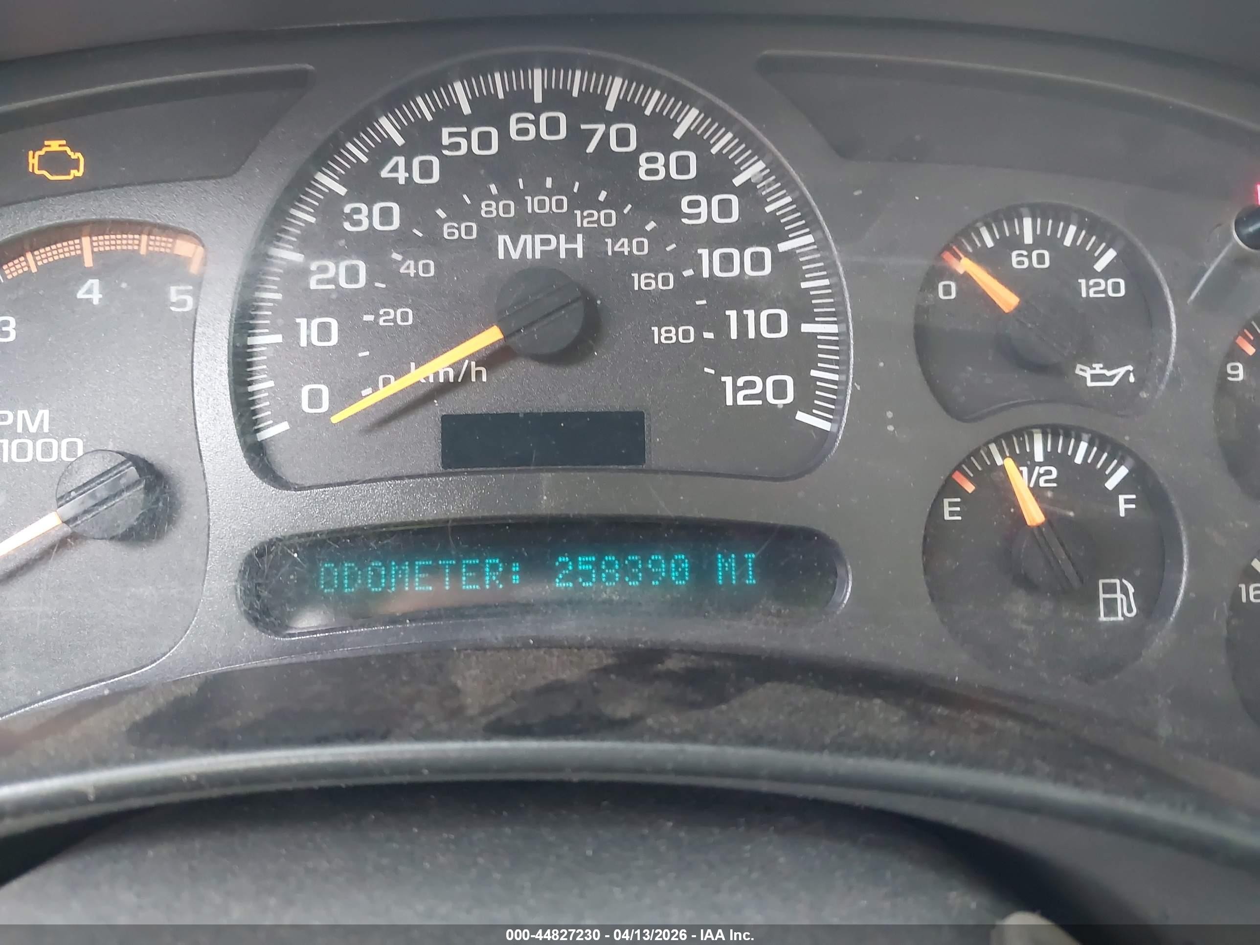 2004 Chevrolet Silverado 2500hd Ls Black vin: 1GCHK29264E295319