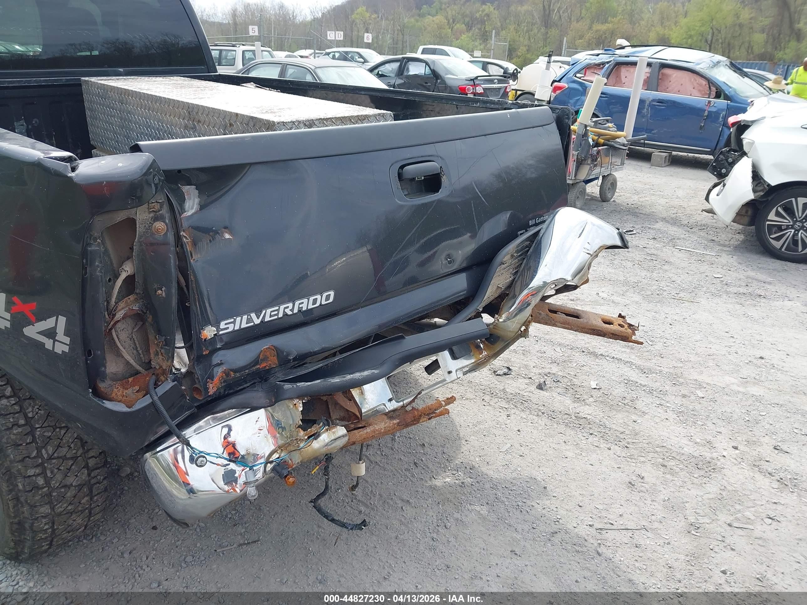 2004 Chevrolet Silverado 2500hd Ls Black vin: 1GCHK29264E295319