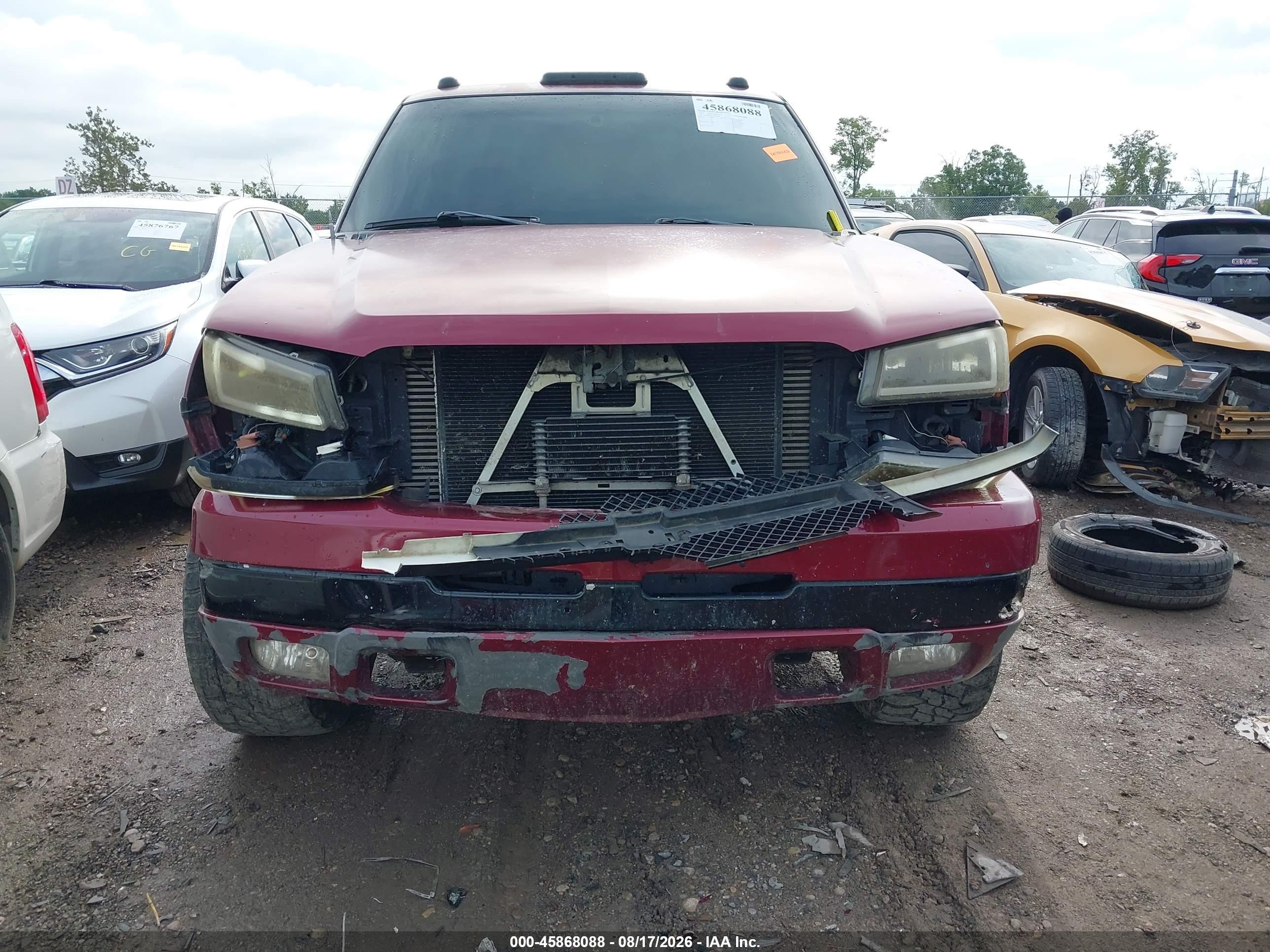2004 Chevrolet Silverado 2500hd Ls Red vin: 1GCHK29274E319904