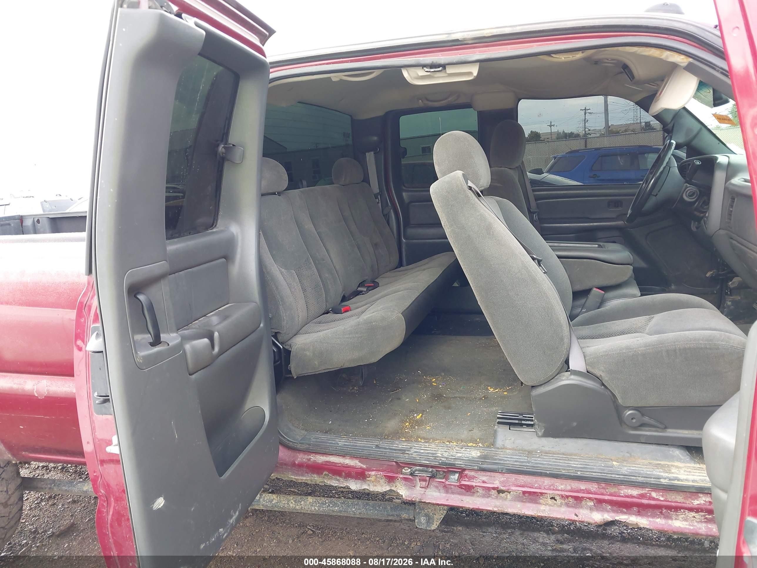2004 Chevrolet Silverado 2500hd Ls Red vin: 1GCHK29274E319904