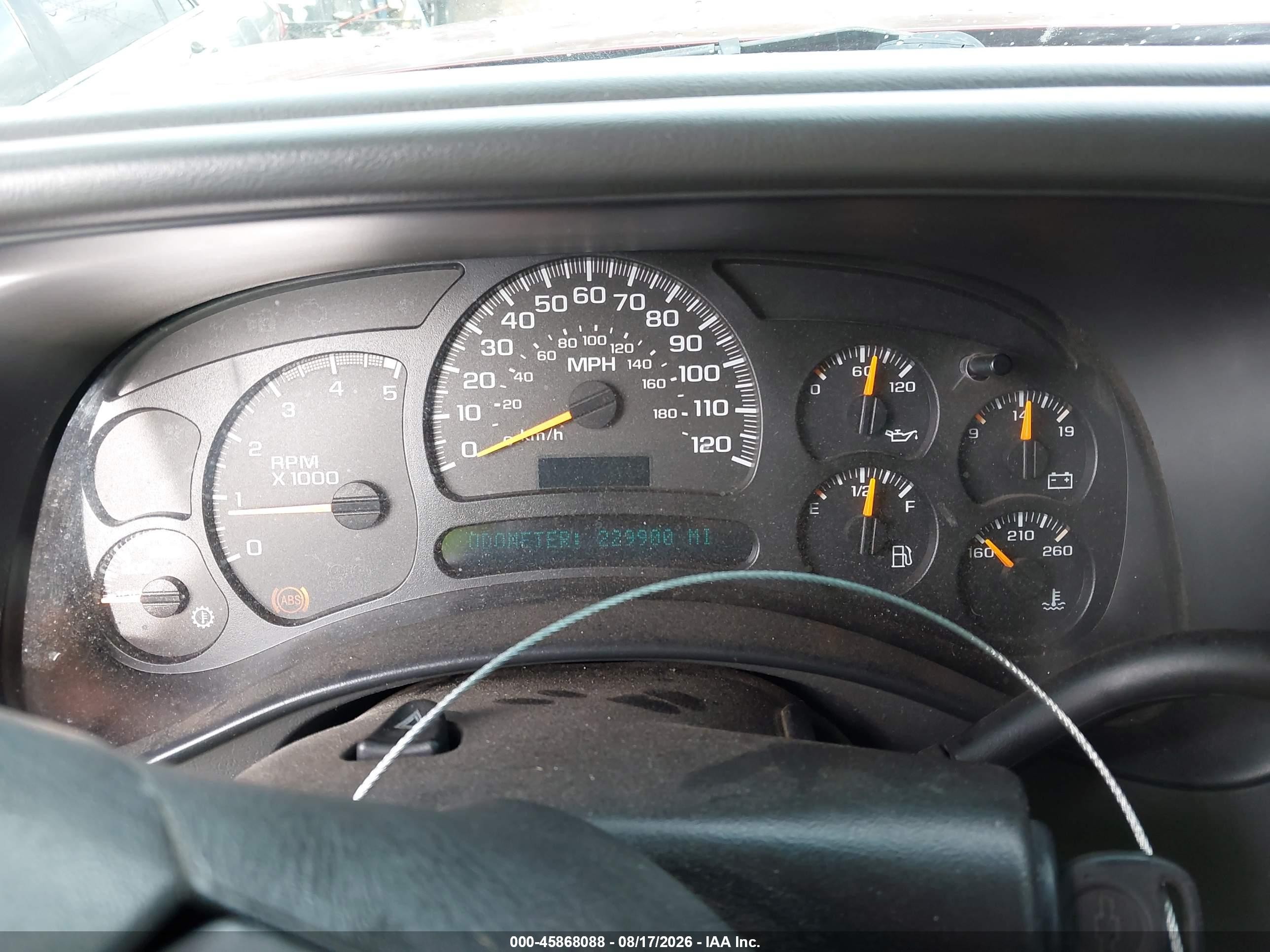2004 Chevrolet Silverado 2500hd Ls Red vin: 1GCHK29274E319904
