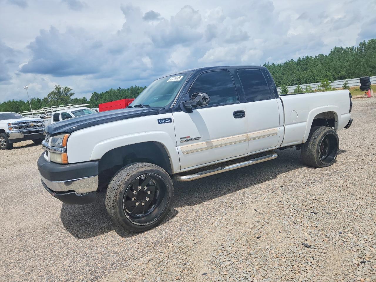 2005 Chevrolet Silverado K2500 Heavy Duty White vin: 1GCHK29275E343718