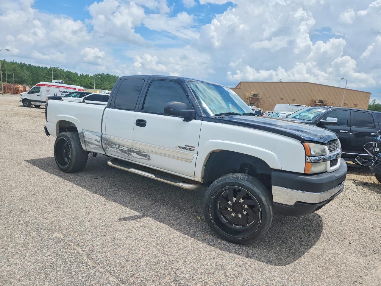 2005 Chevrolet Silverado K2500 Heavy Duty White vin: 1GCHK29275E343718