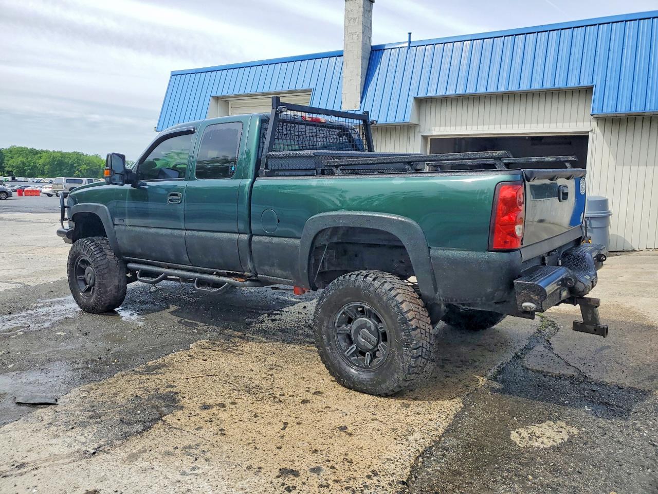 2004 Chevrolet Silverado K2500 Heavy Duty Green vin: 1GCHK29284E306644