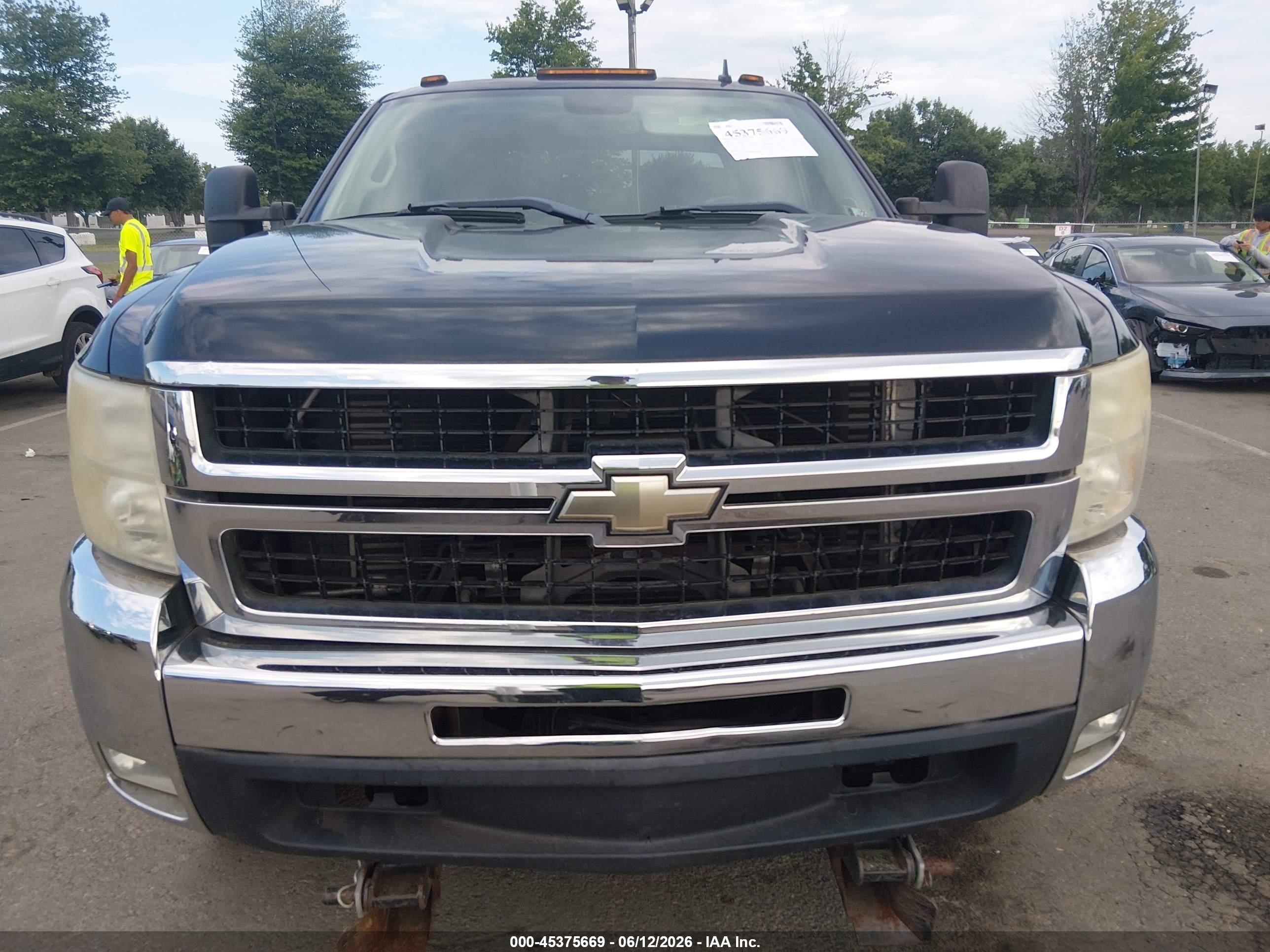 2007 Chevrolet Silverado 2500hd Lt2 Blue vin: 1GCHK29617E552345