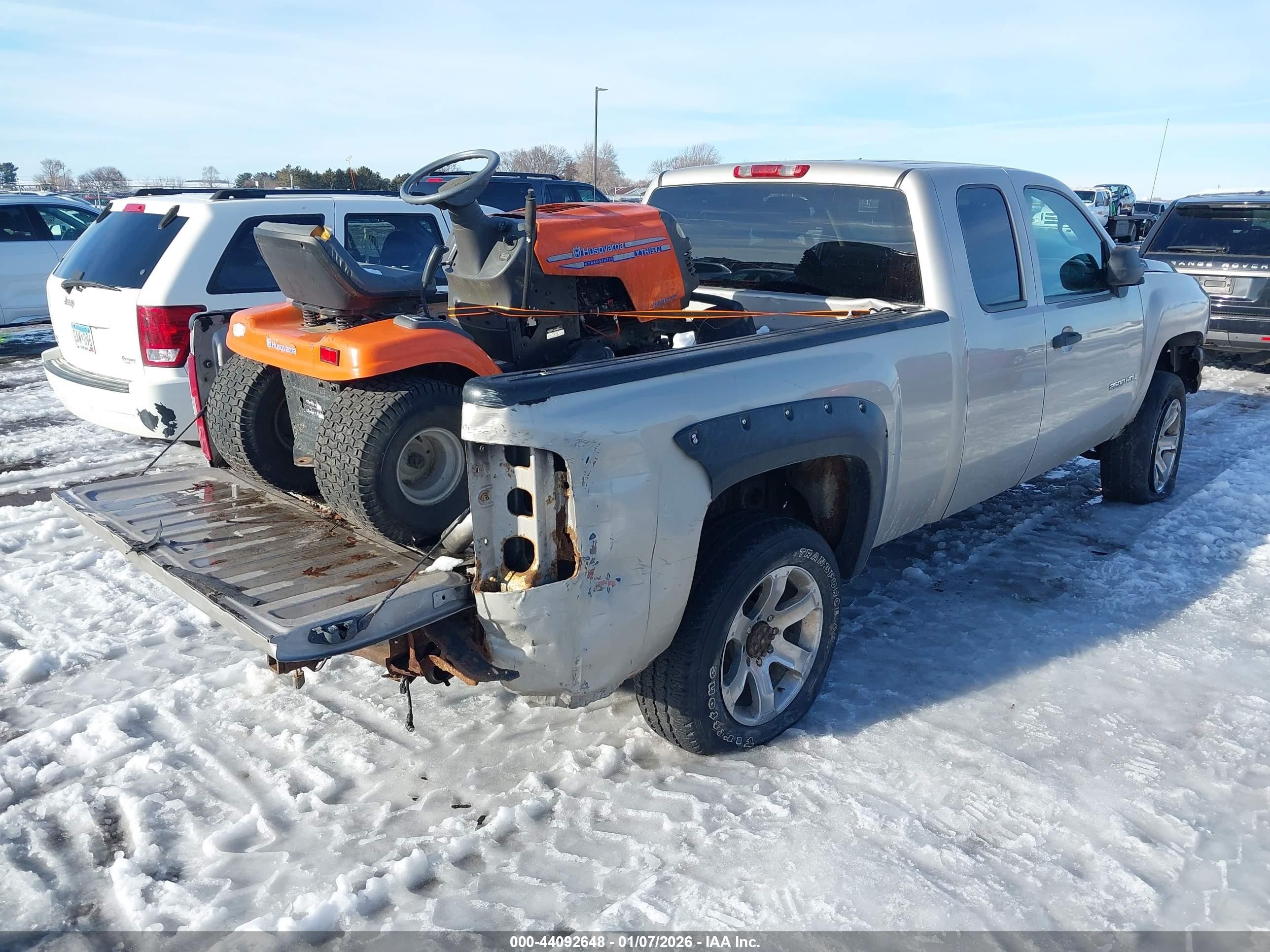 2007 Chevrolet Silverado 2500hd Lt1 Серебряный vin: 1GCHK29617E592960