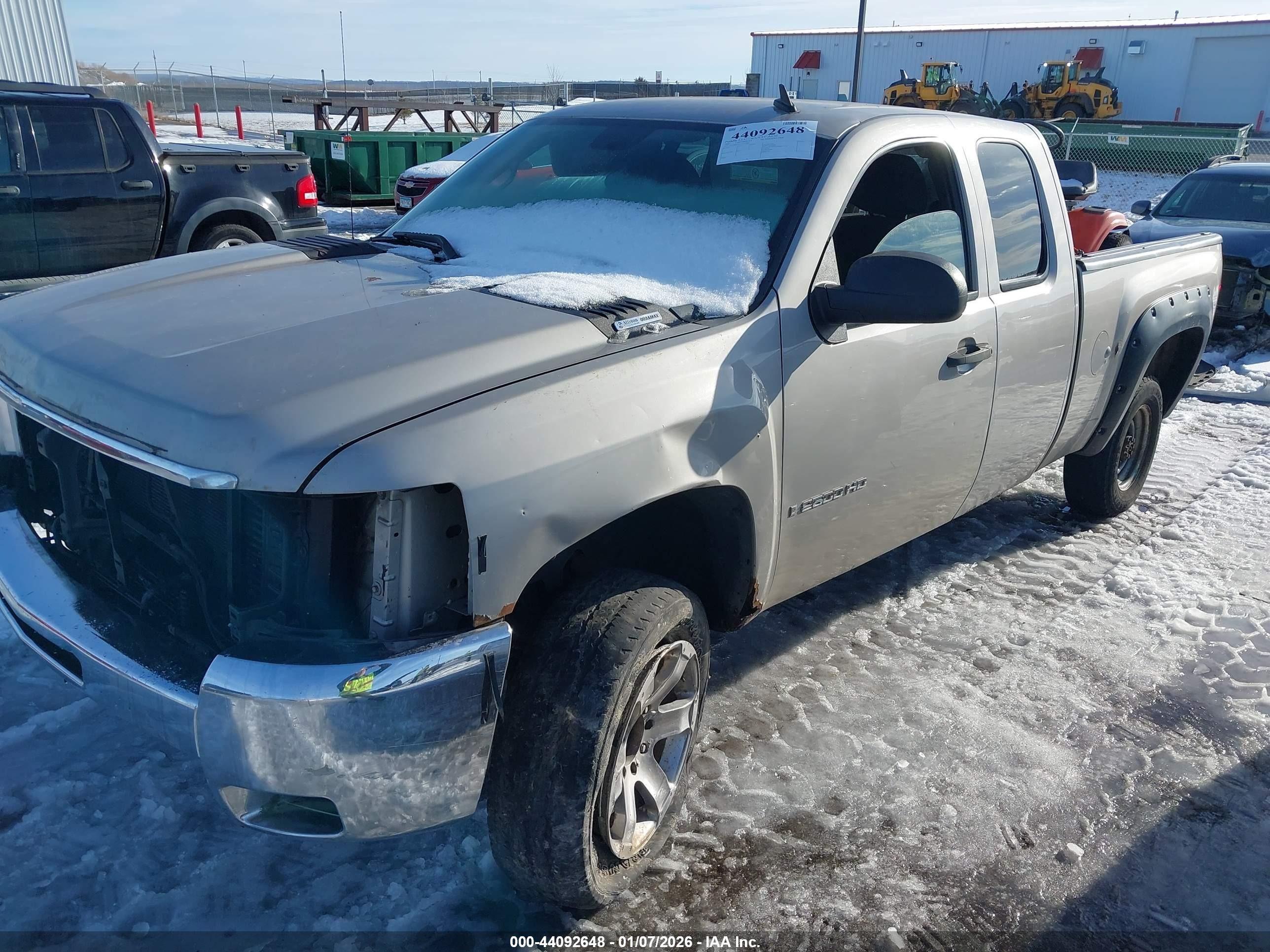 2007 Chevrolet Silverado 2500hd Lt1 Серебряный vin: 1GCHK29617E592960