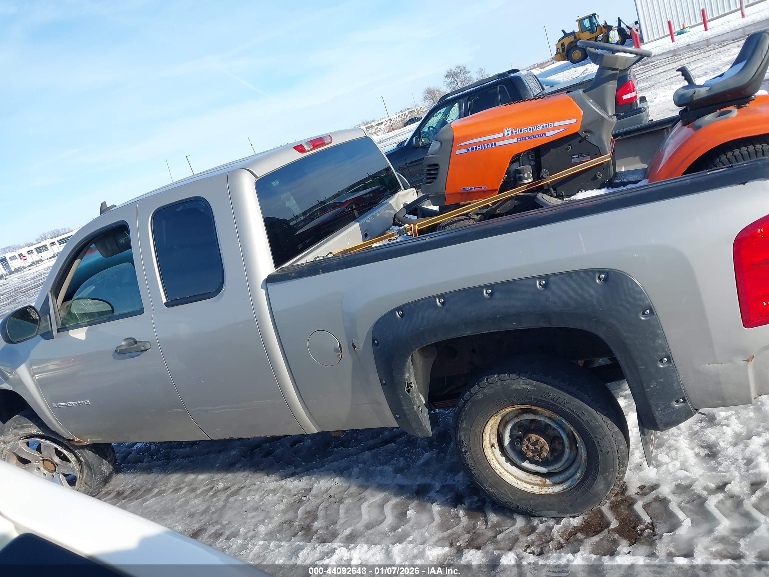 2007 Chevrolet Silverado 2500hd Lt1 Серебряный vin: 1GCHK29617E592960