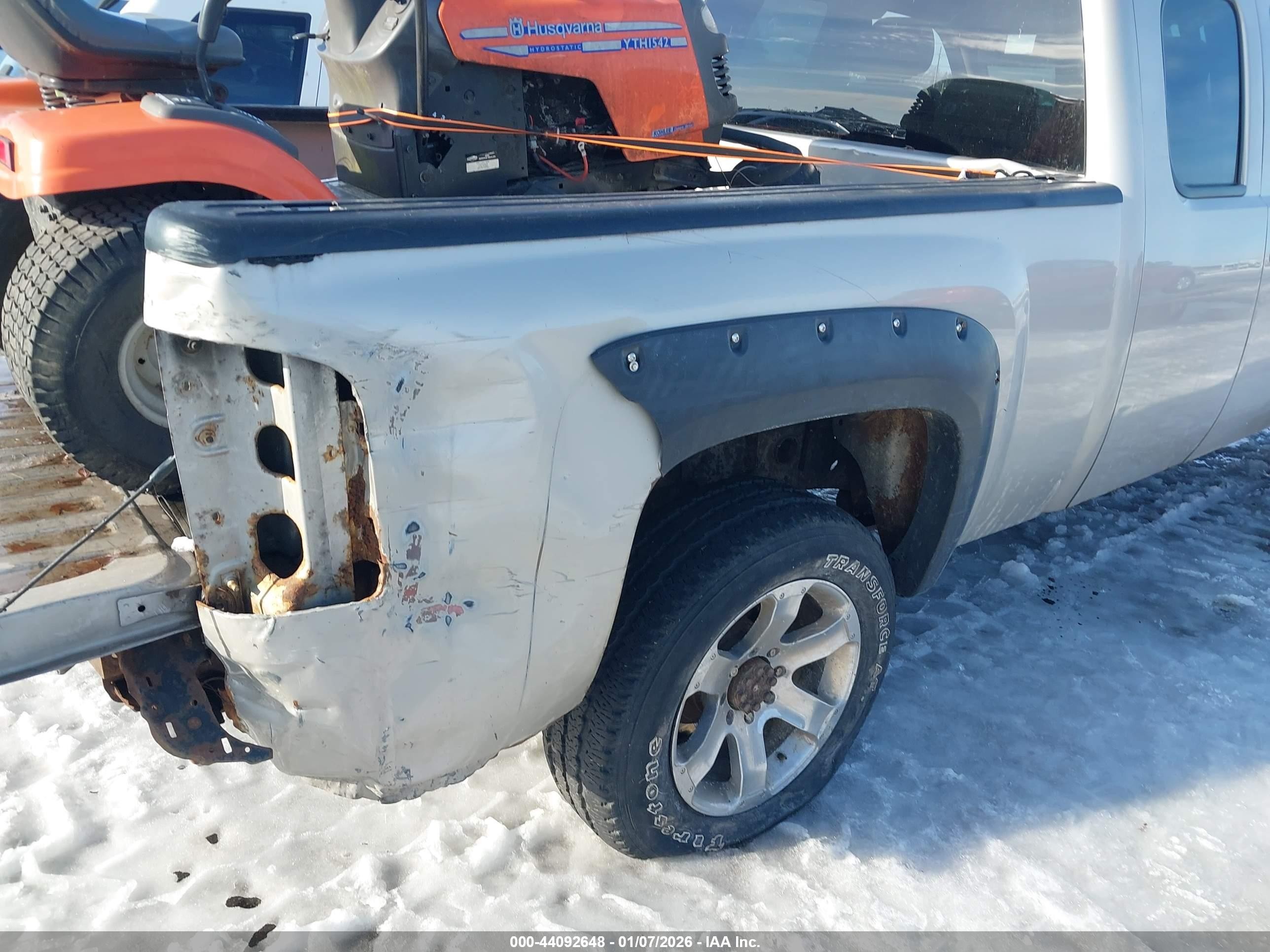 2007 Chevrolet Silverado 2500hd Lt1 Серебряный vin: 1GCHK29617E592960