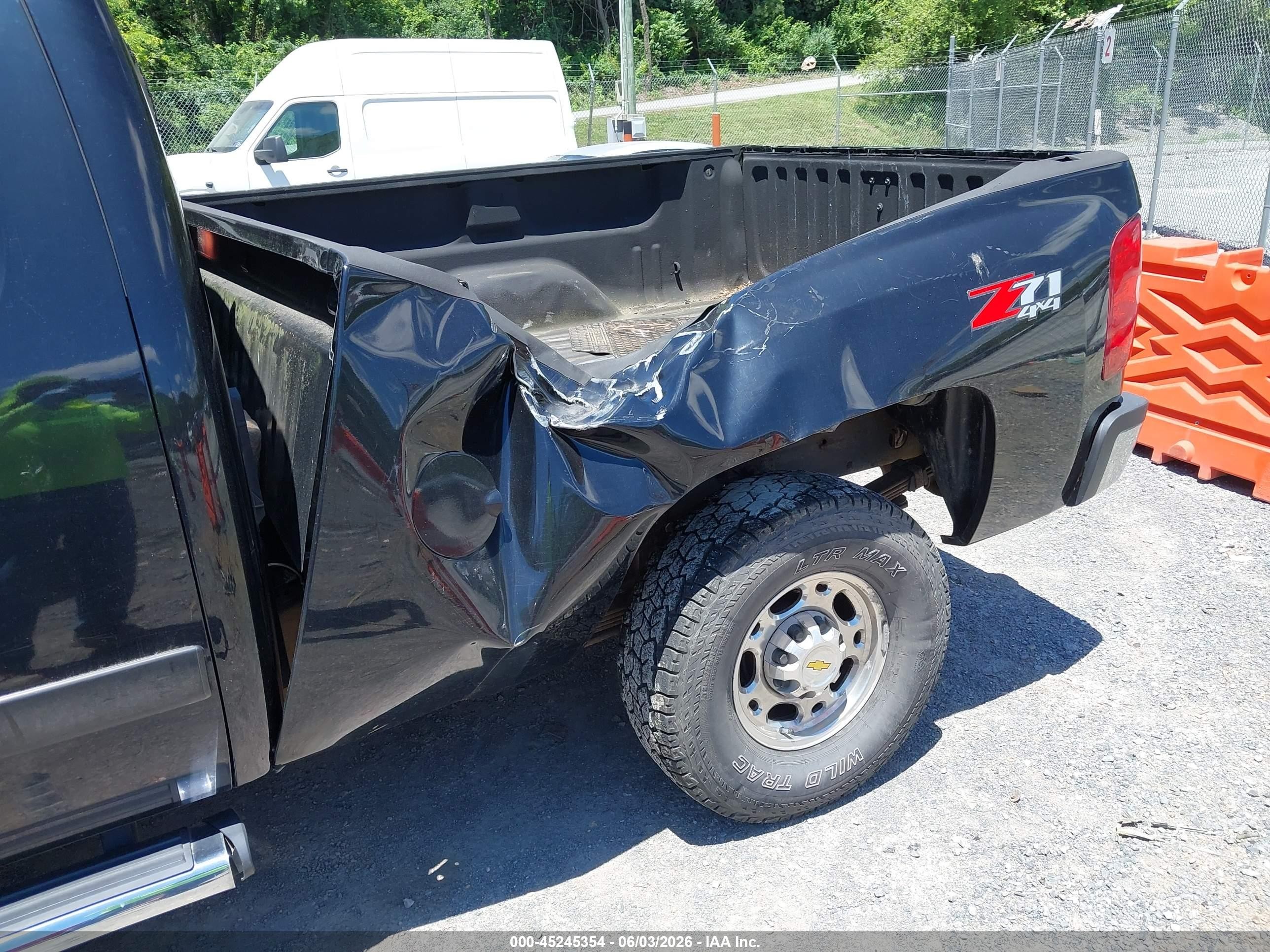 2008 Chevrolet Silverado 2500hd Lt1 Black vin: 1GCHK29618E181687