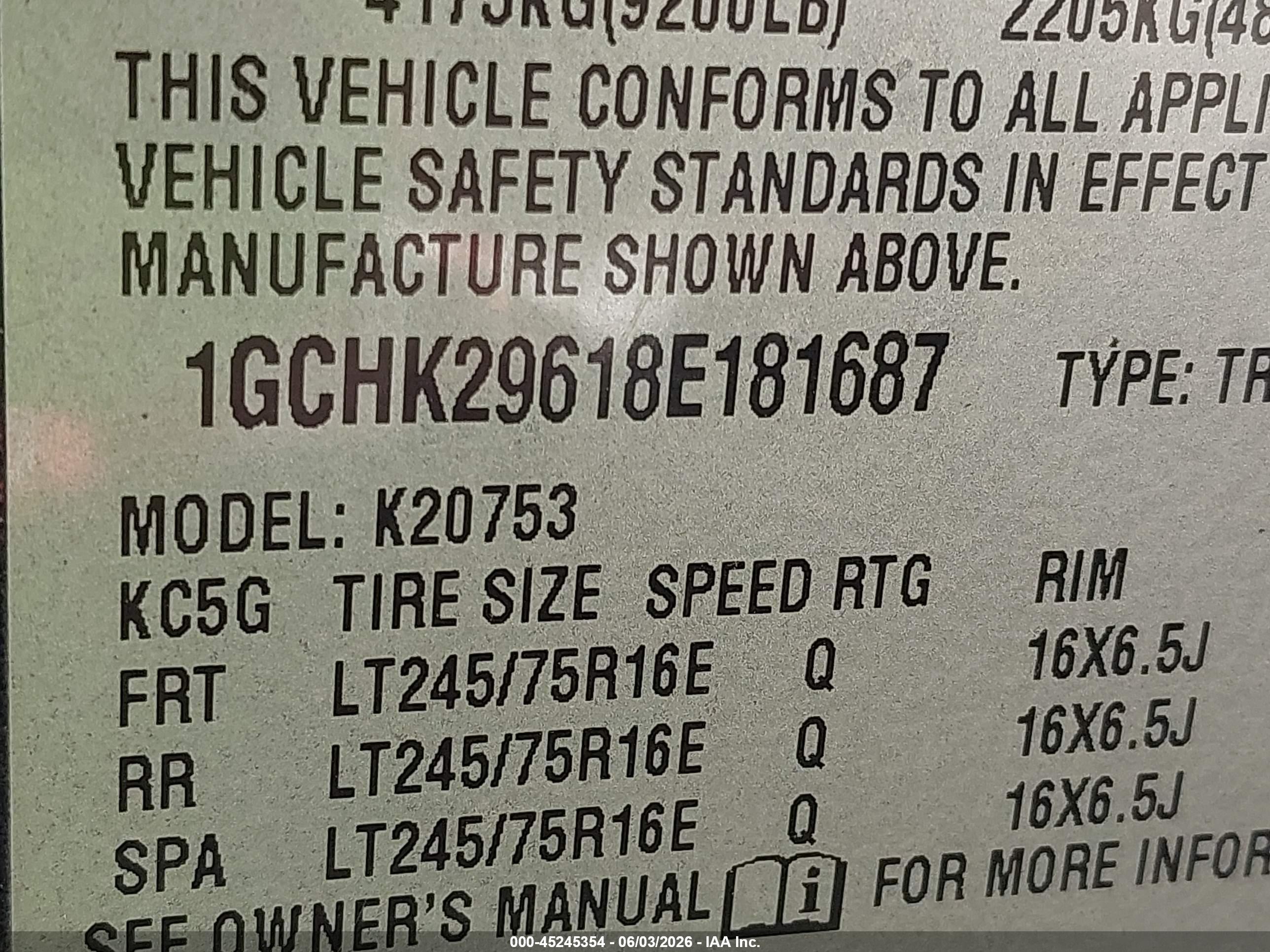2008 Chevrolet Silverado 2500hd Lt1 Black vin: 1GCHK29618E181687