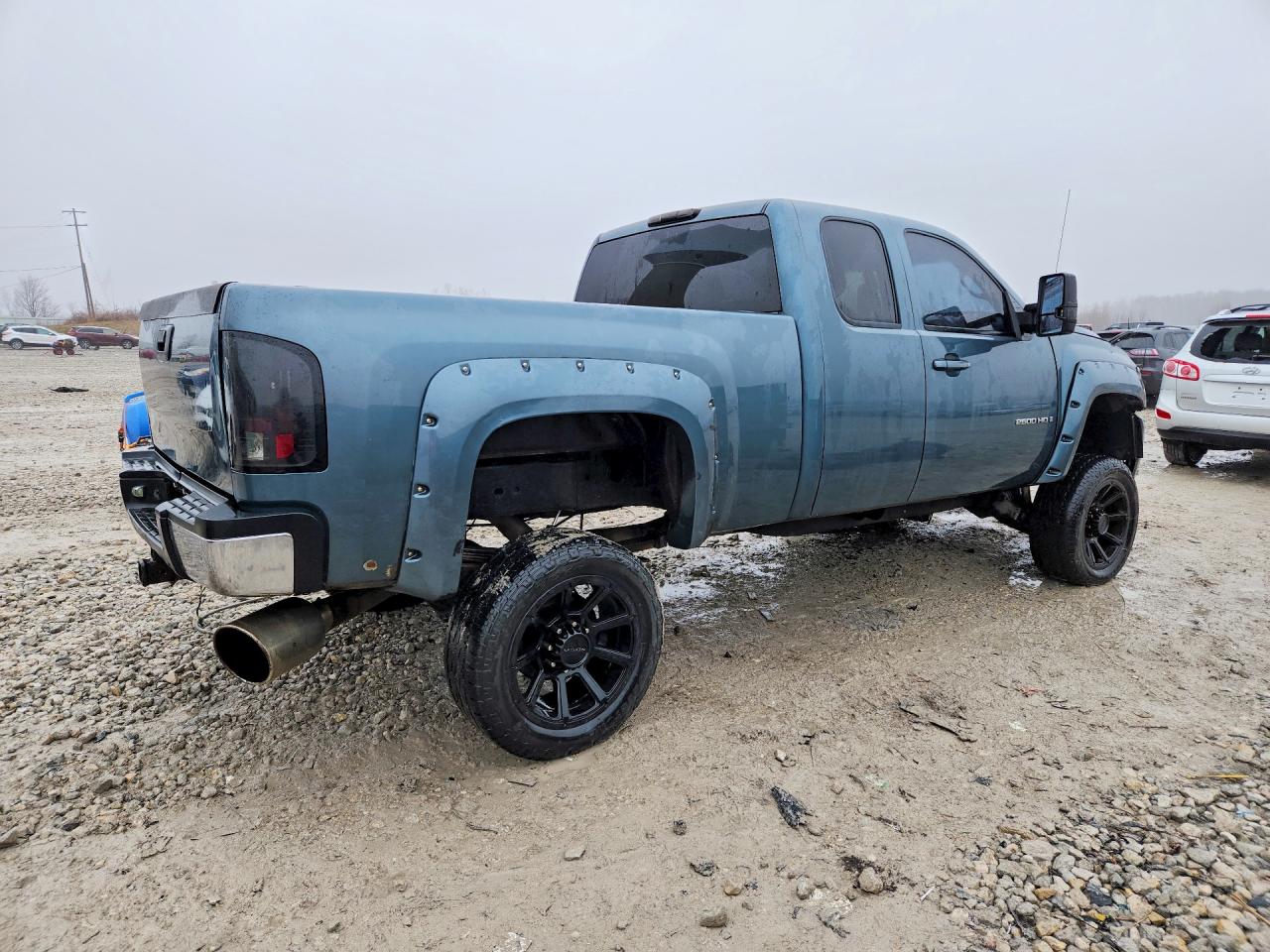 2008 Chevrolet Silverado K2500 Heavy Duty Teal vin: 1GCHK29618E195587