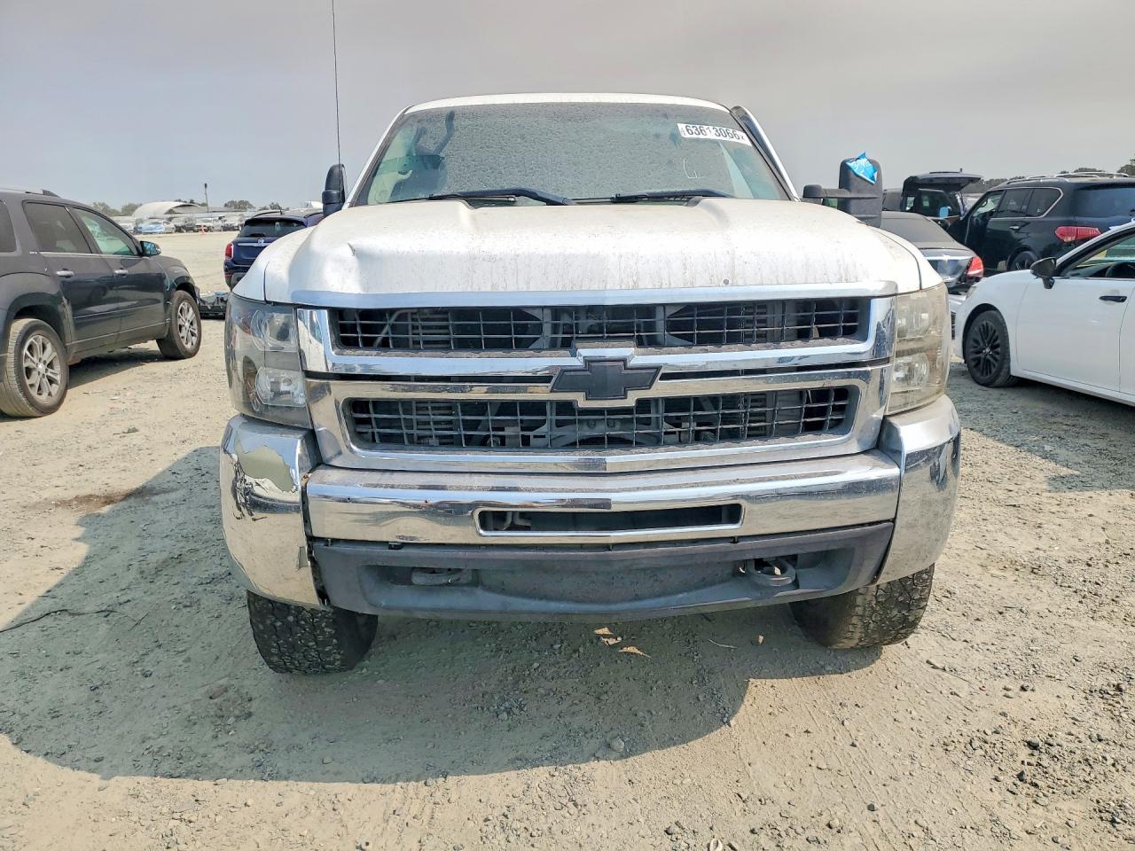 2007 Chevrolet Silverado K2500 Heavy Duty Белый vin: 1GCHK29647E575800