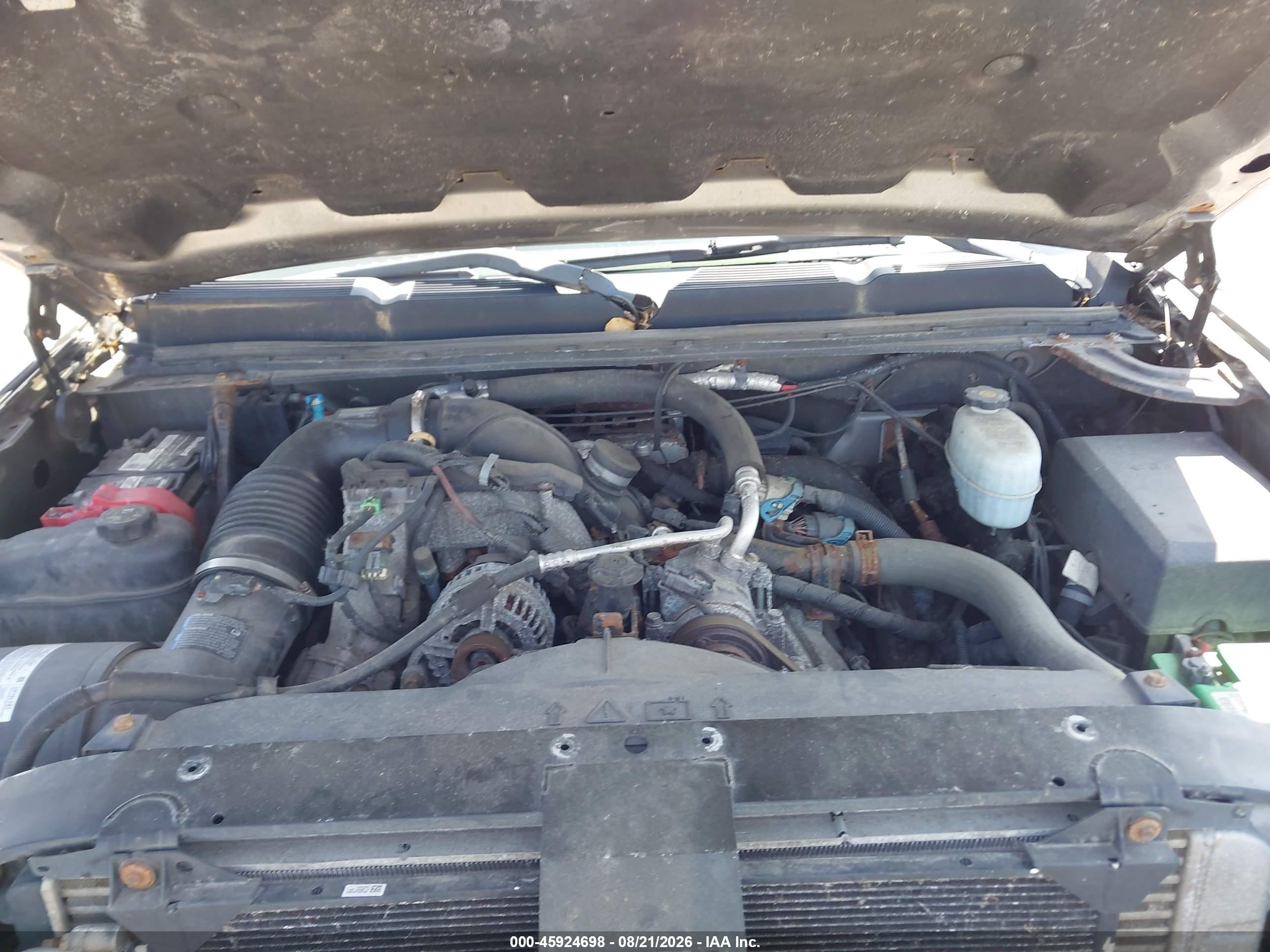 2007 Chevrolet Silverado 2500hd Lt1 Gray vin: 1GCHK29697E535678