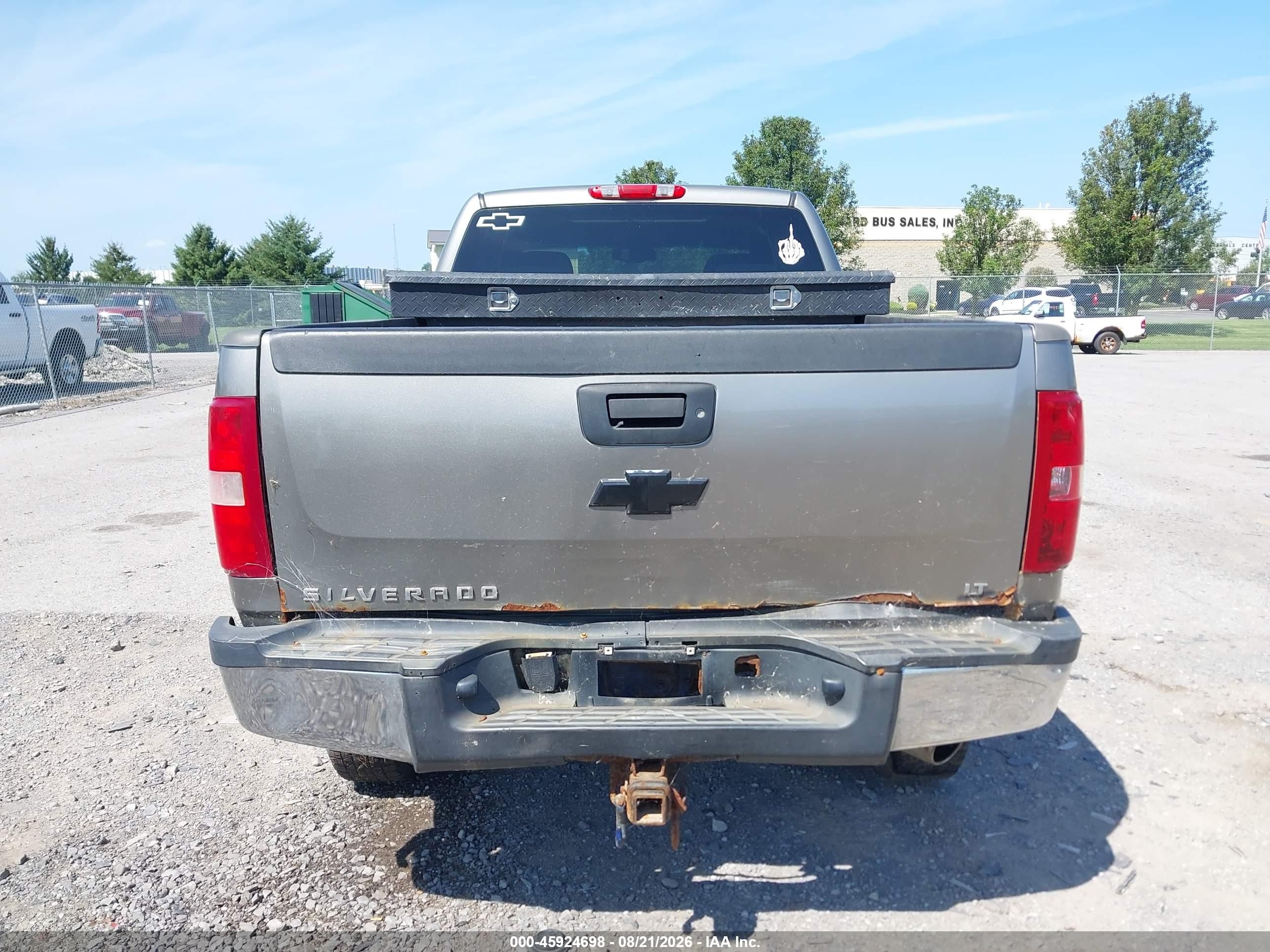 2007 Chevrolet Silverado 2500hd Lt1 Gray vin: 1GCHK29697E535678