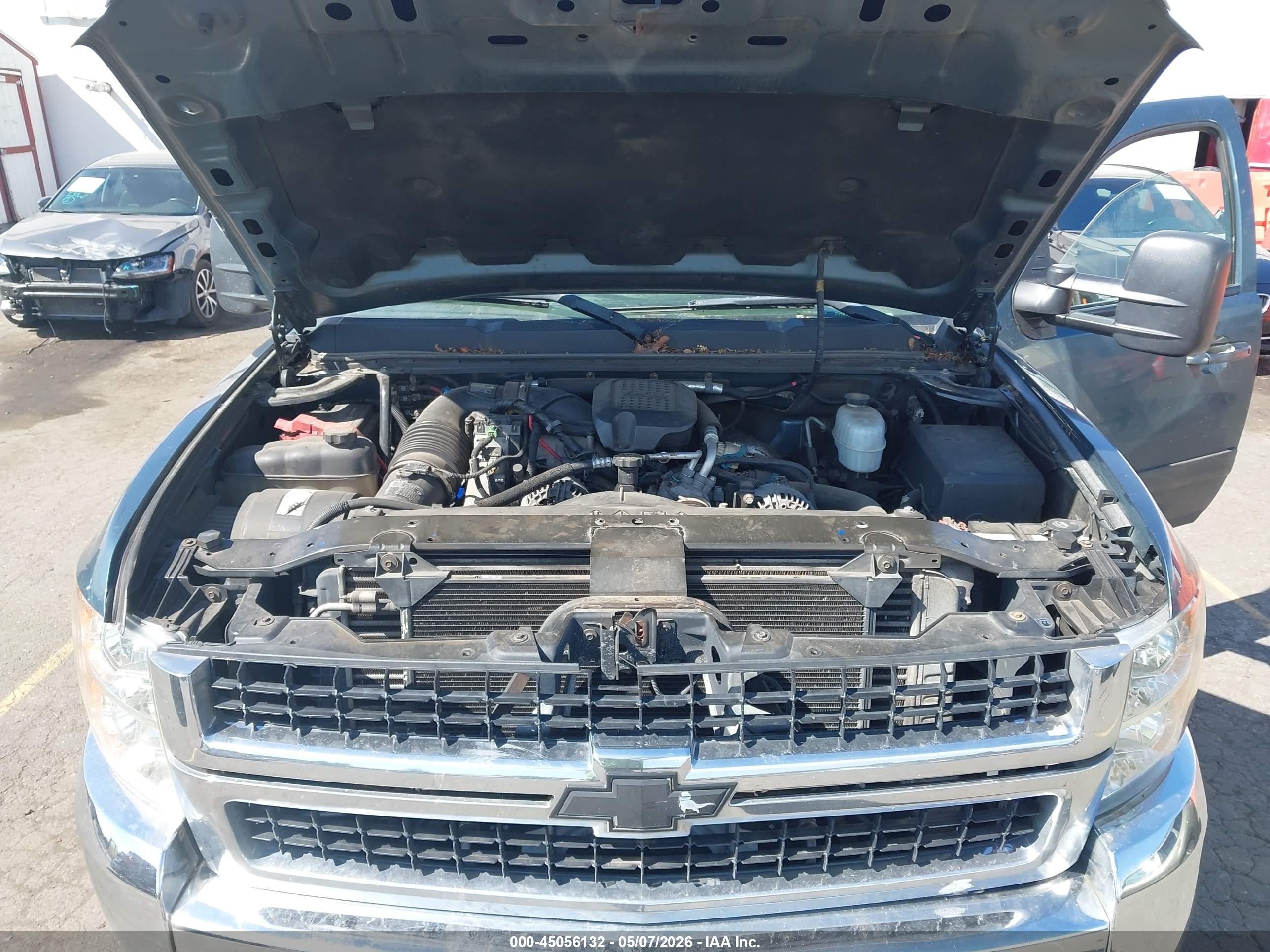 2007 Chevrolet Silverado 2500hd Ltz Light Blue vin: 1GCHK29697E603042
