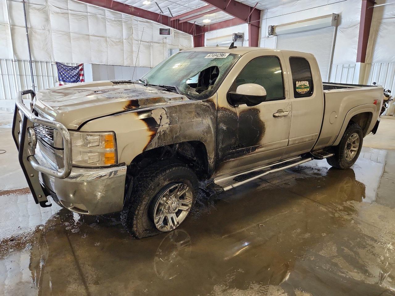 2008 Chevrolet Silverado K2500 Heavy Duty Silver vin: 1GCHK29698E158058