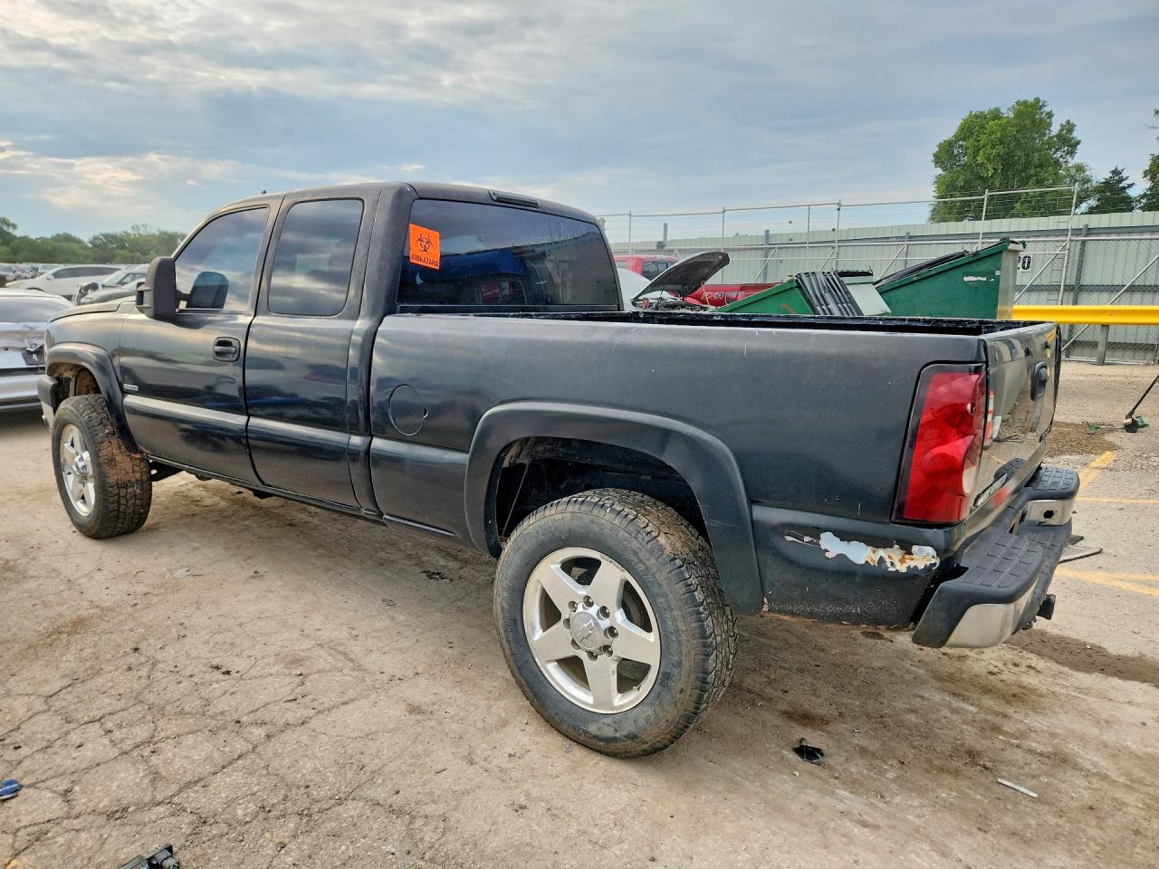 2006 Chevrolet Silverado K2500 Heavy Duty Black vin: 1GCHK29D36E217066