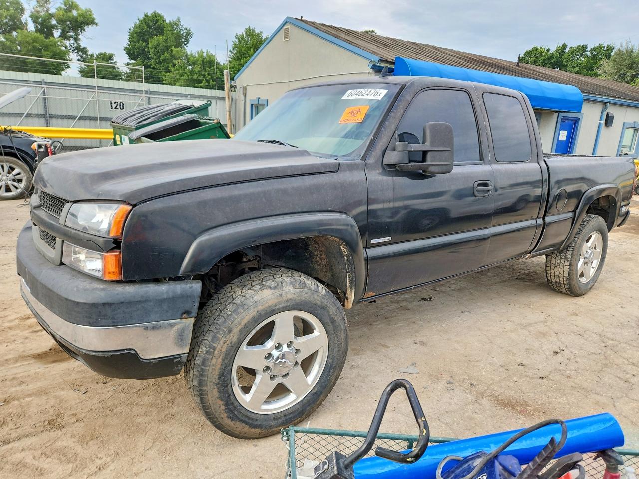2006 Chevrolet Silverado K2500 Heavy Duty Black vin: 1GCHK29D36E217066