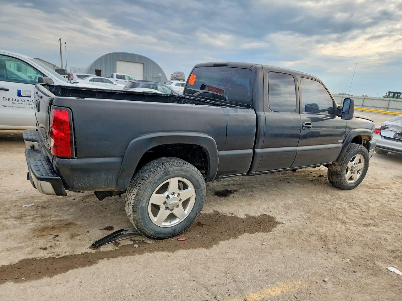 2006 Chevrolet Silverado K2500 Heavy Duty Black vin: 1GCHK29D36E217066