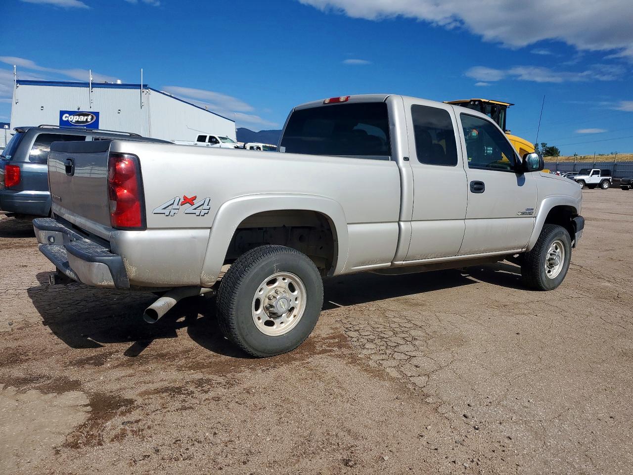 2007 Chevrolet Silverado K2500 Heavy Duty Gray vin: 1GCHK29D77E135617