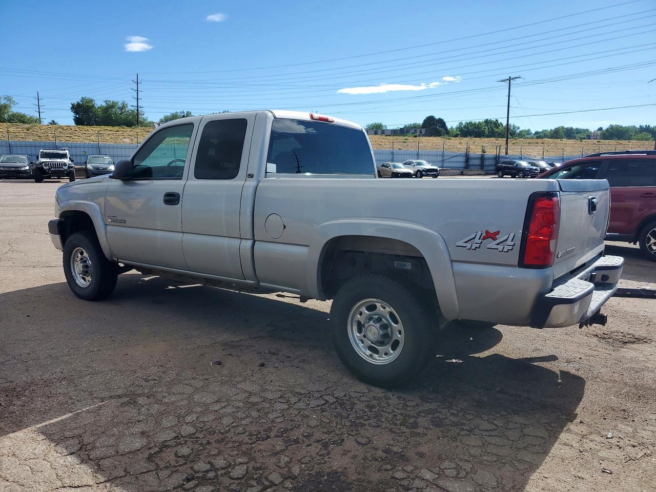 2007 Chevrolet Silverado K2500 Heavy Duty Gray vin: 1GCHK29D77E135617