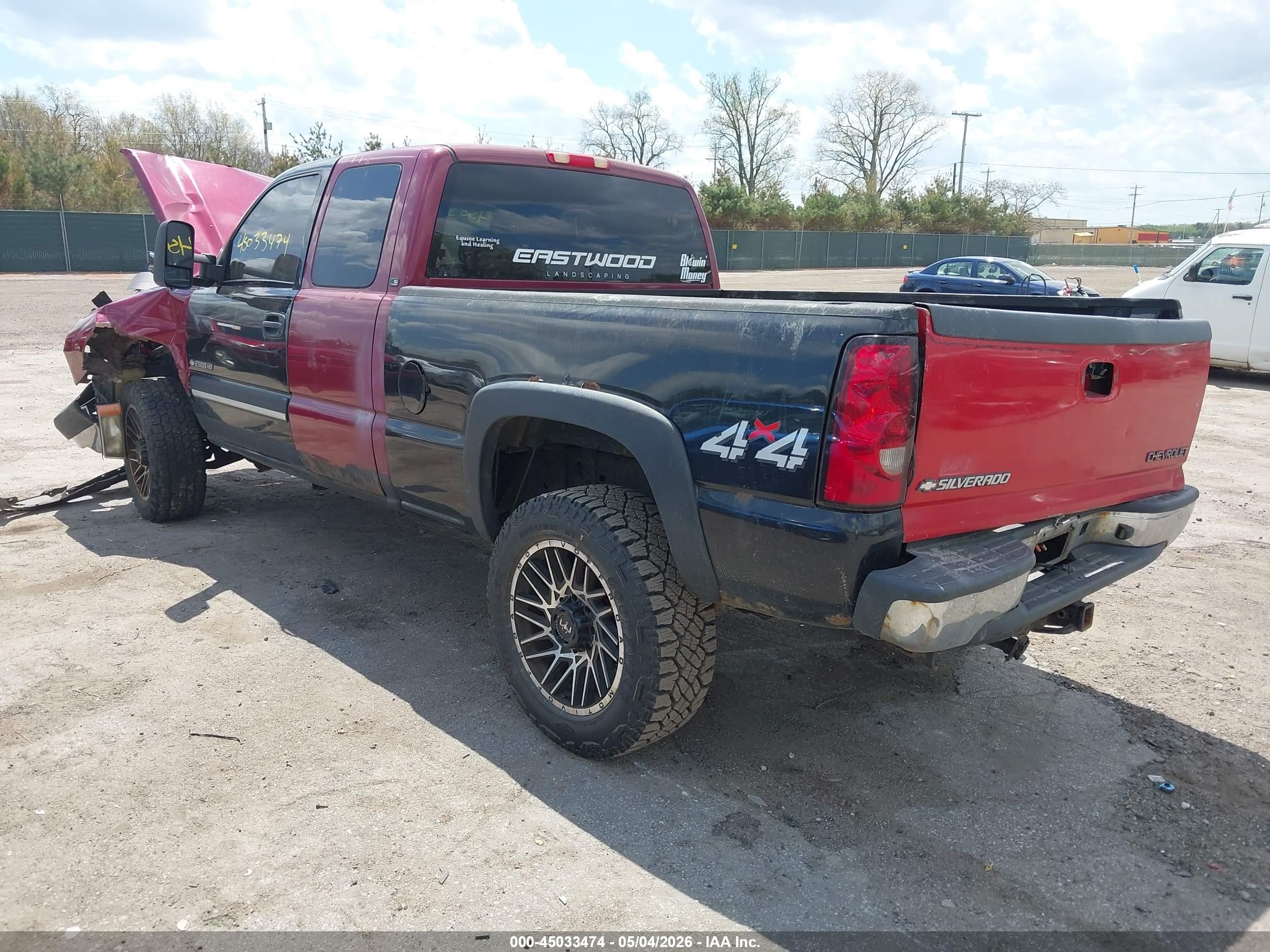 2007 Chevrolet Silverado 2500hd Classic Lt1 Maroon vin: 1GCHK29D97E126174