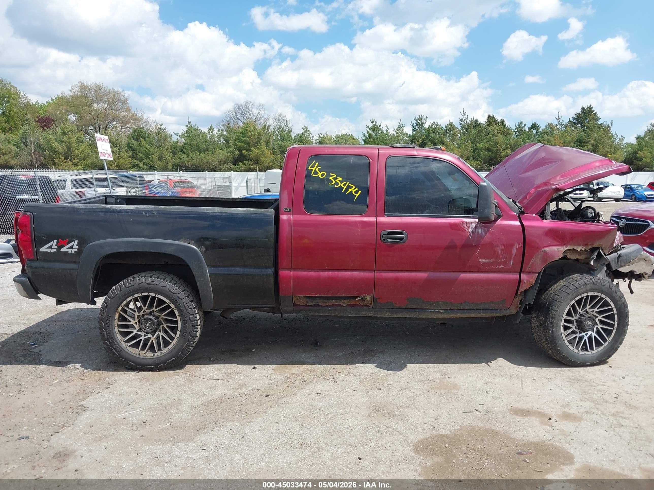 2007 Chevrolet Silverado 2500hd Classic Lt1 Maroon vin: 1GCHK29D97E126174