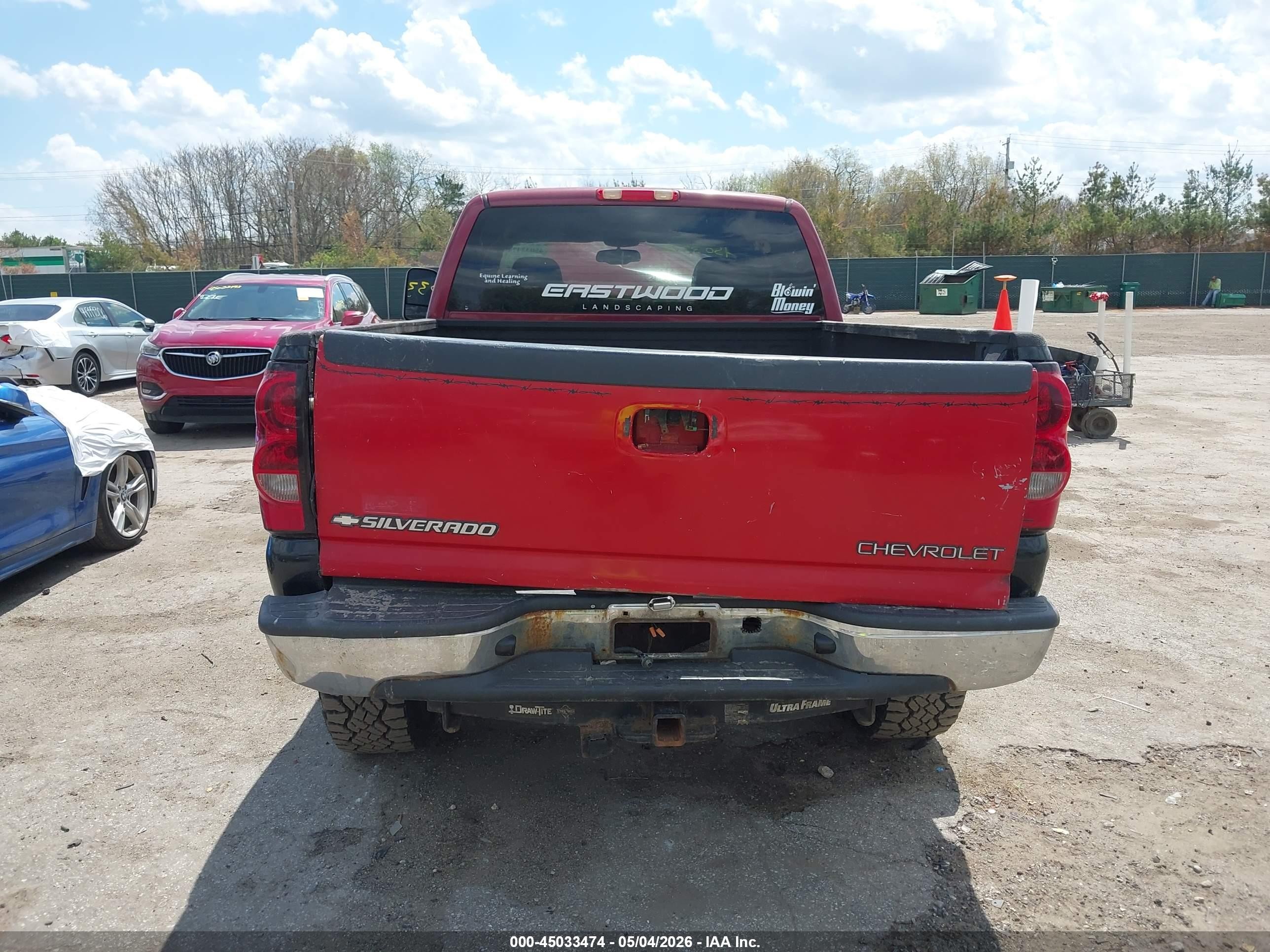 2007 Chevrolet Silverado 2500hd Classic Lt1 Maroon vin: 1GCHK29D97E126174