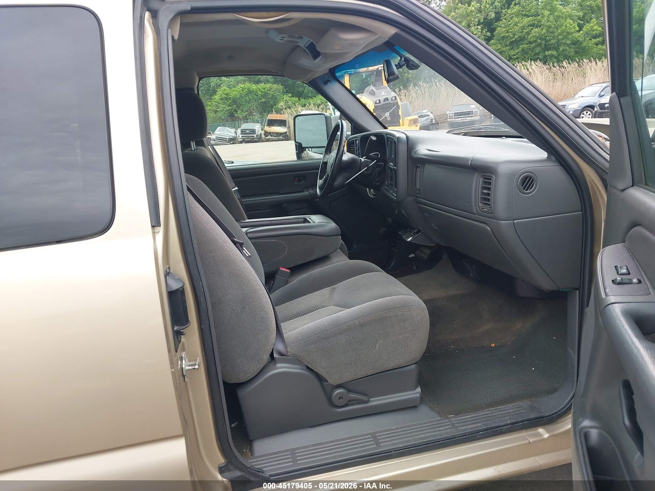 2005 Chevrolet Silverado 2500hd Ls Gold vin: 1GCHK29G25E147472