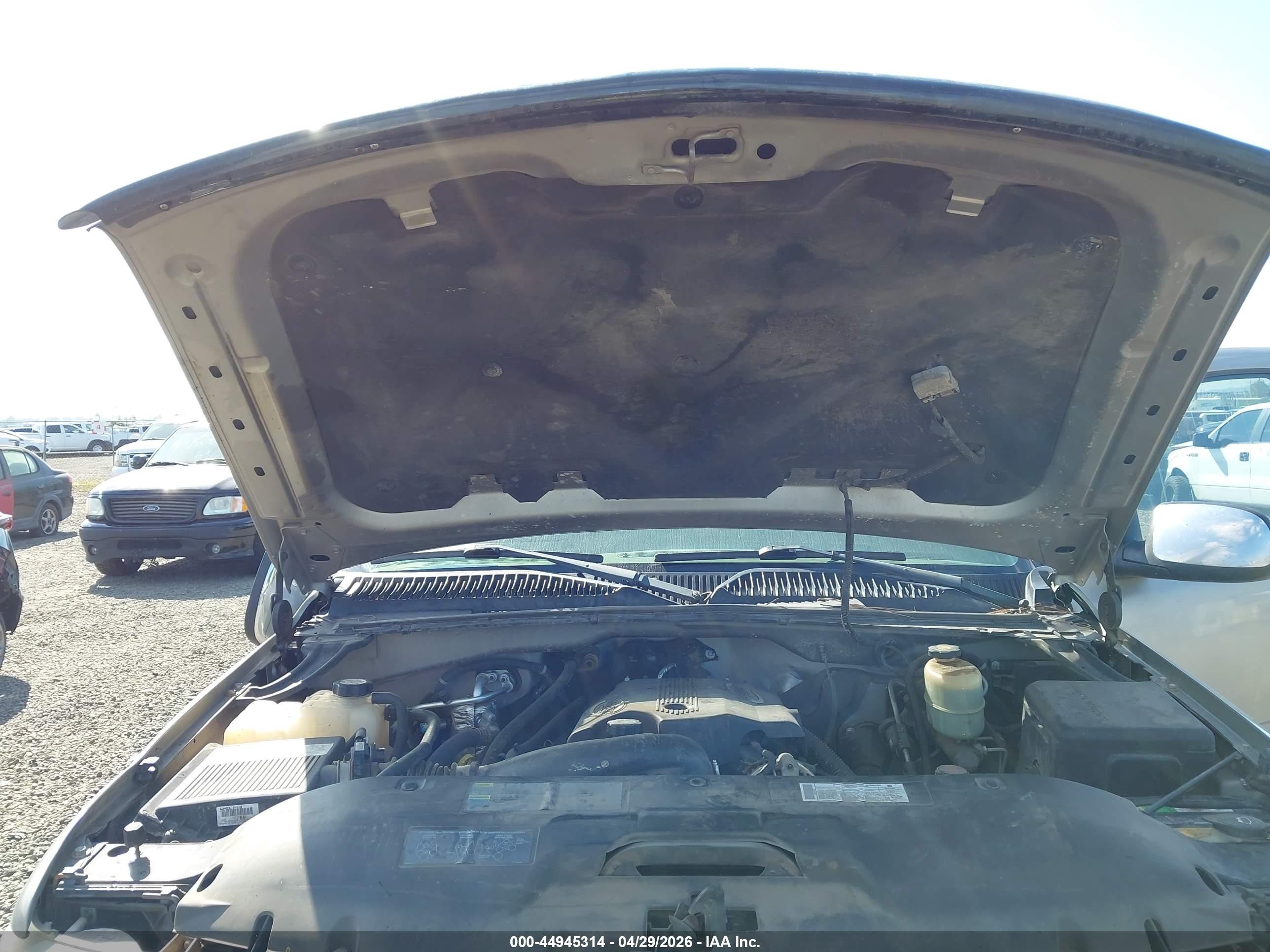 2002 Chevrolet Silverado 2500hd Ls Tan vin: 1GCHK29G32E225530