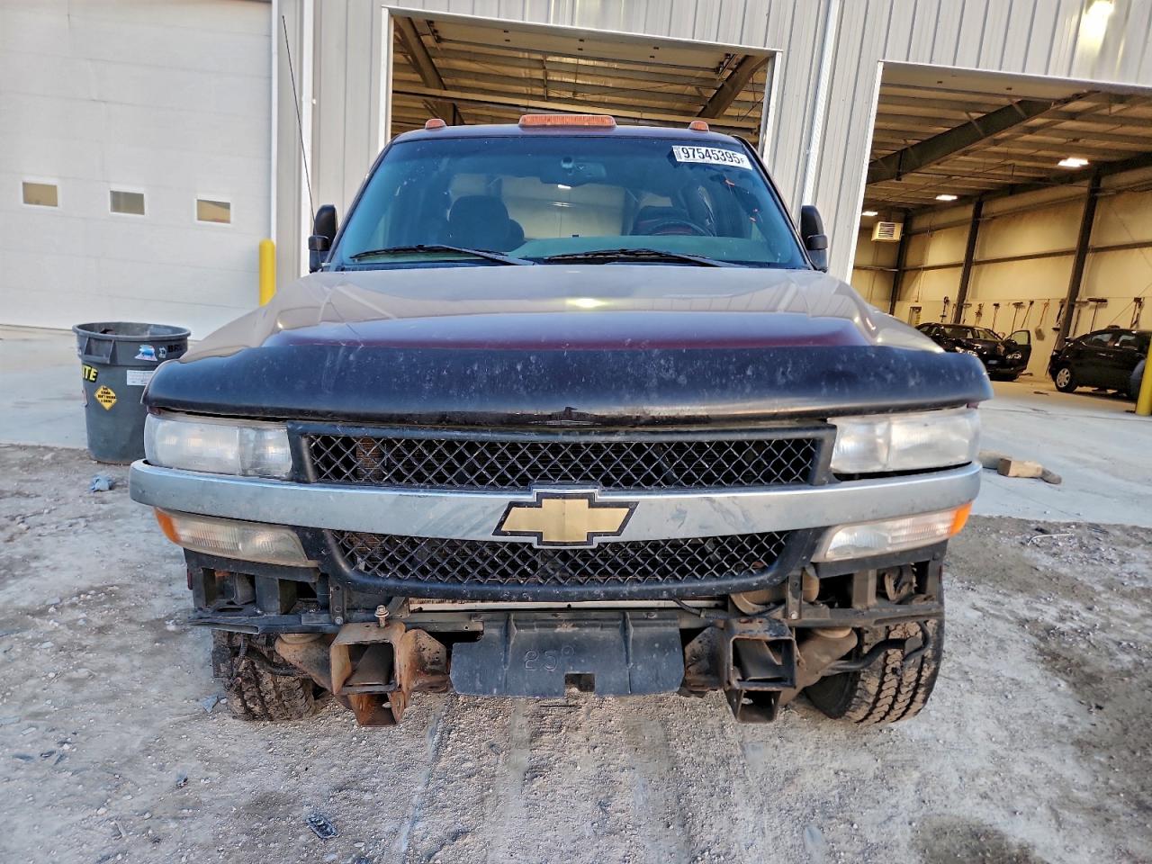2001 Chevrolet Silverado K2500 Heavy Duty Темно-бордовый vin: 1GCHK29G81E287729