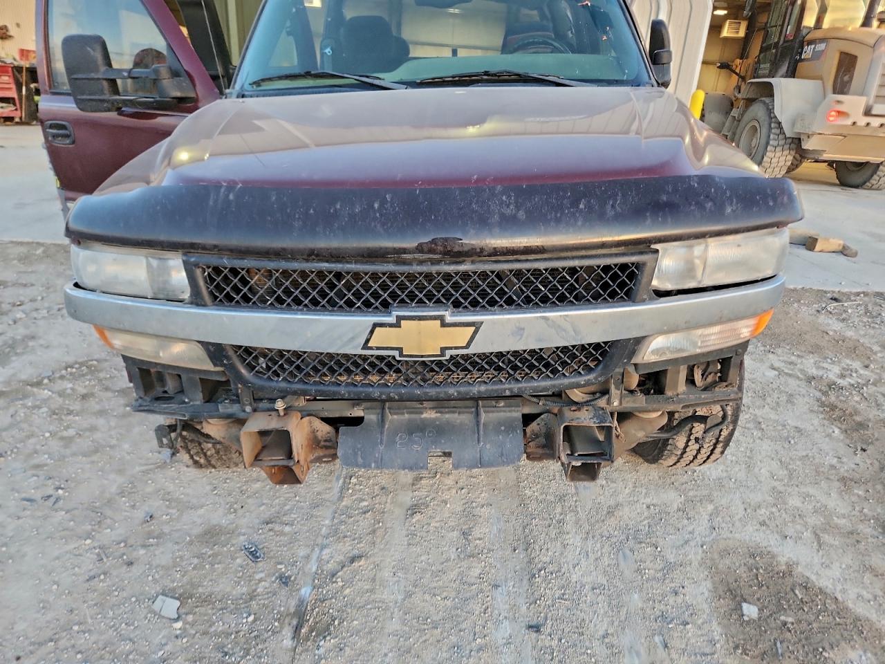 2001 Chevrolet Silverado K2500 Heavy Duty Темно-бордовый vin: 1GCHK29G81E287729