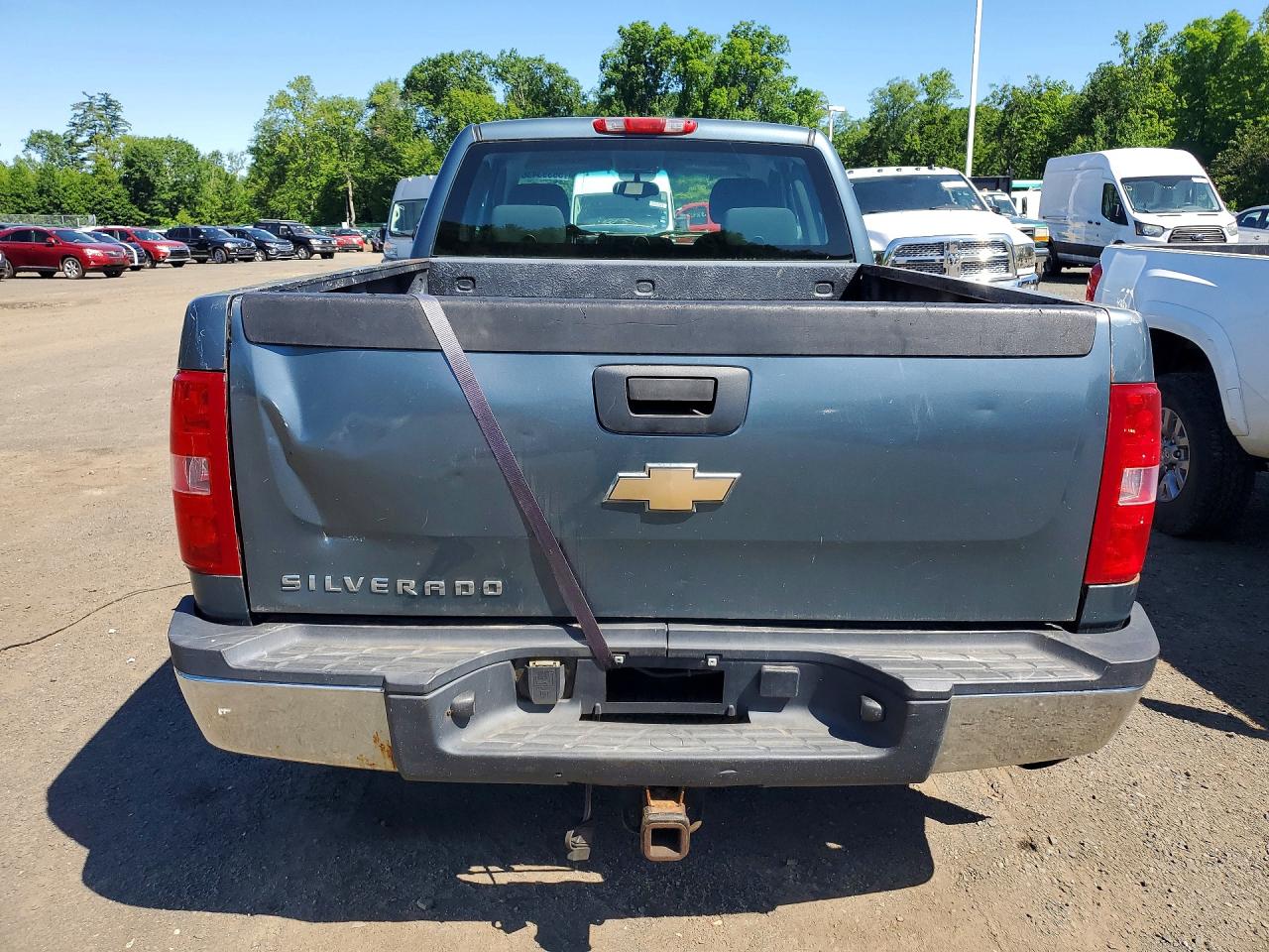2008 Chevrolet Silverado K2500 Heavy Duty Teal vin: 1GCHK29K18E129456