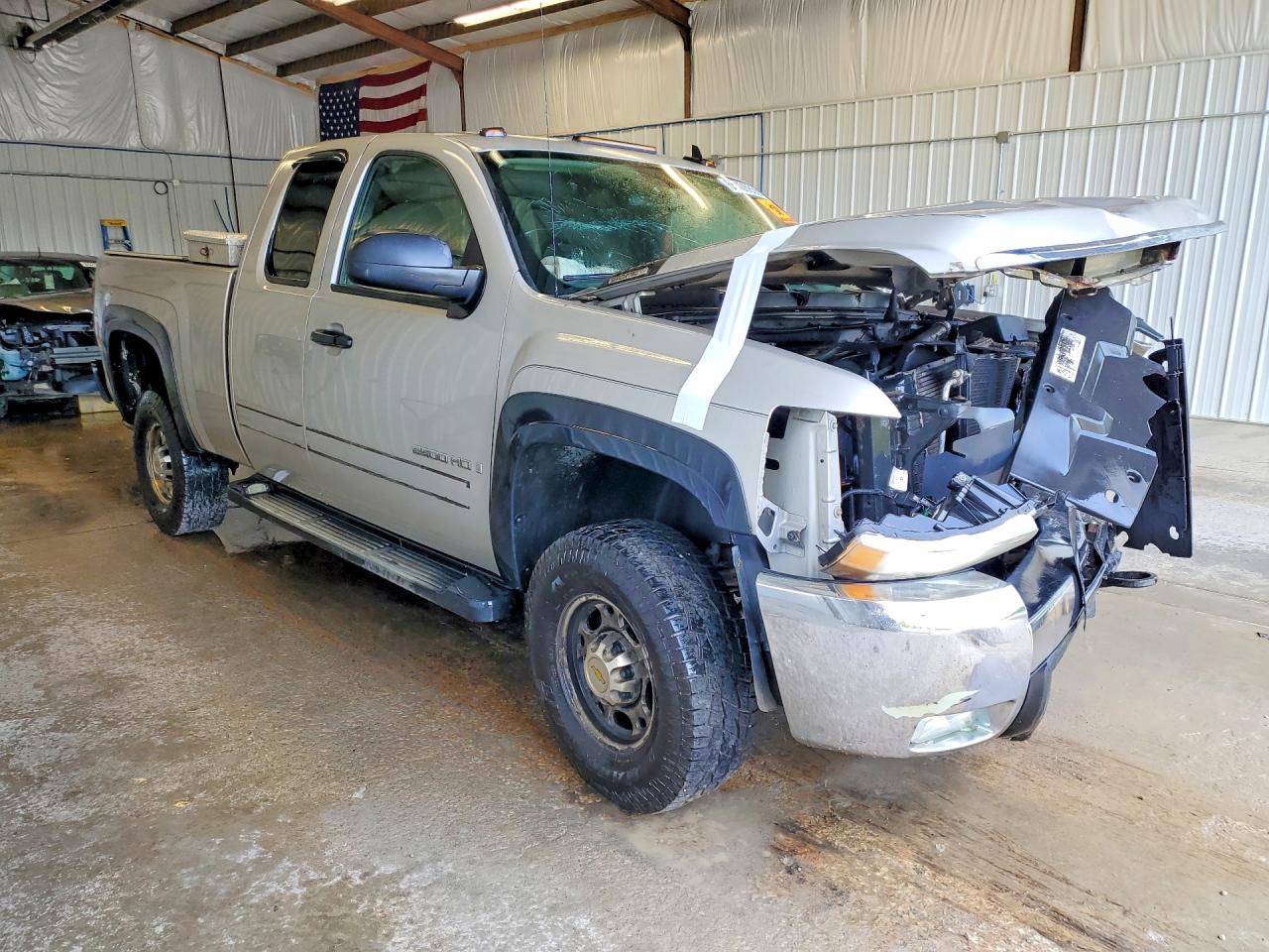 2008 Chevrolet Silverado K2500 Heavy Duty Бежевый vin: 1GCHK29K18E157709
