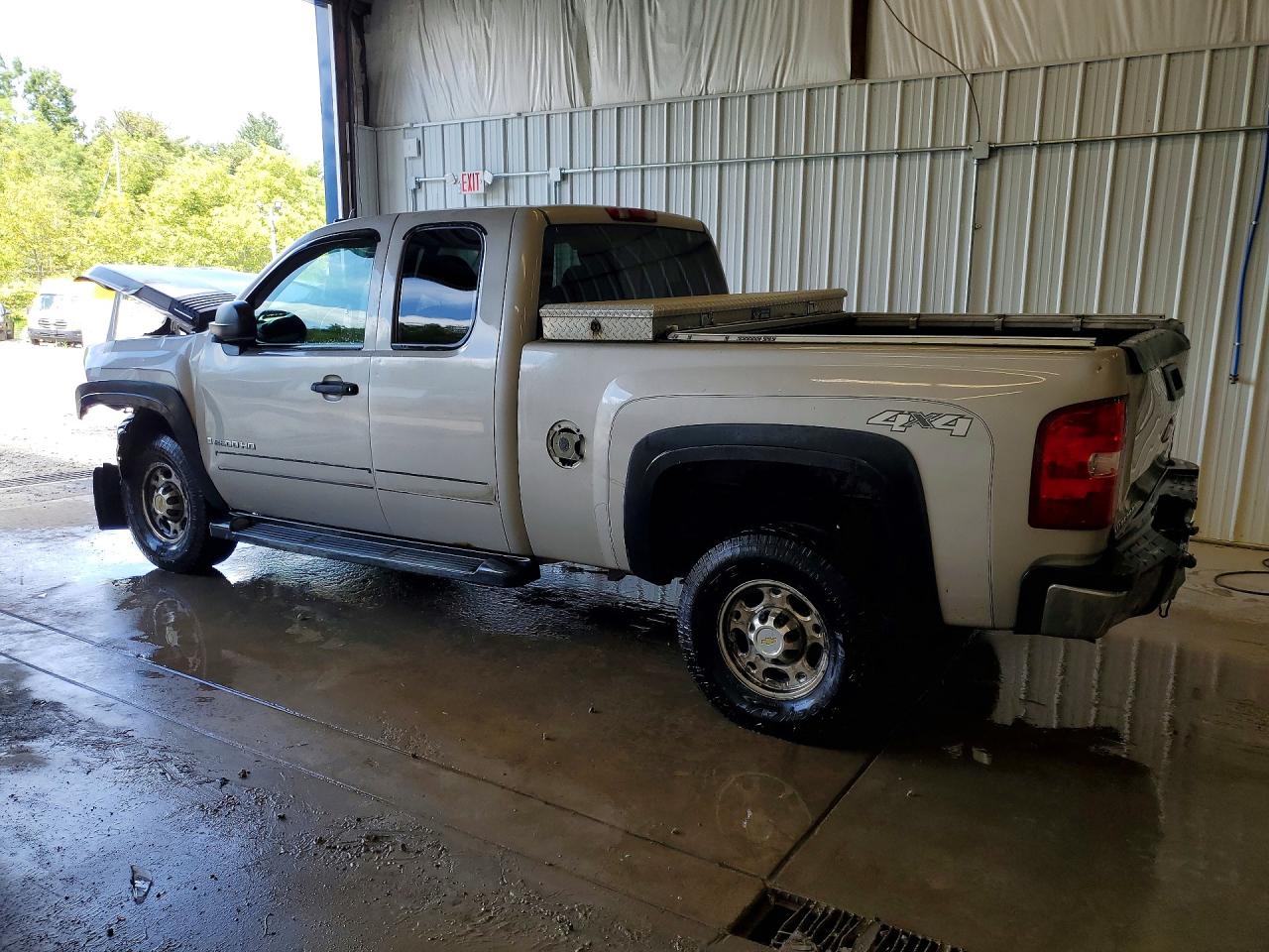 2008 Chevrolet Silverado K2500 Heavy Duty Бежевый vin: 1GCHK29K18E157709