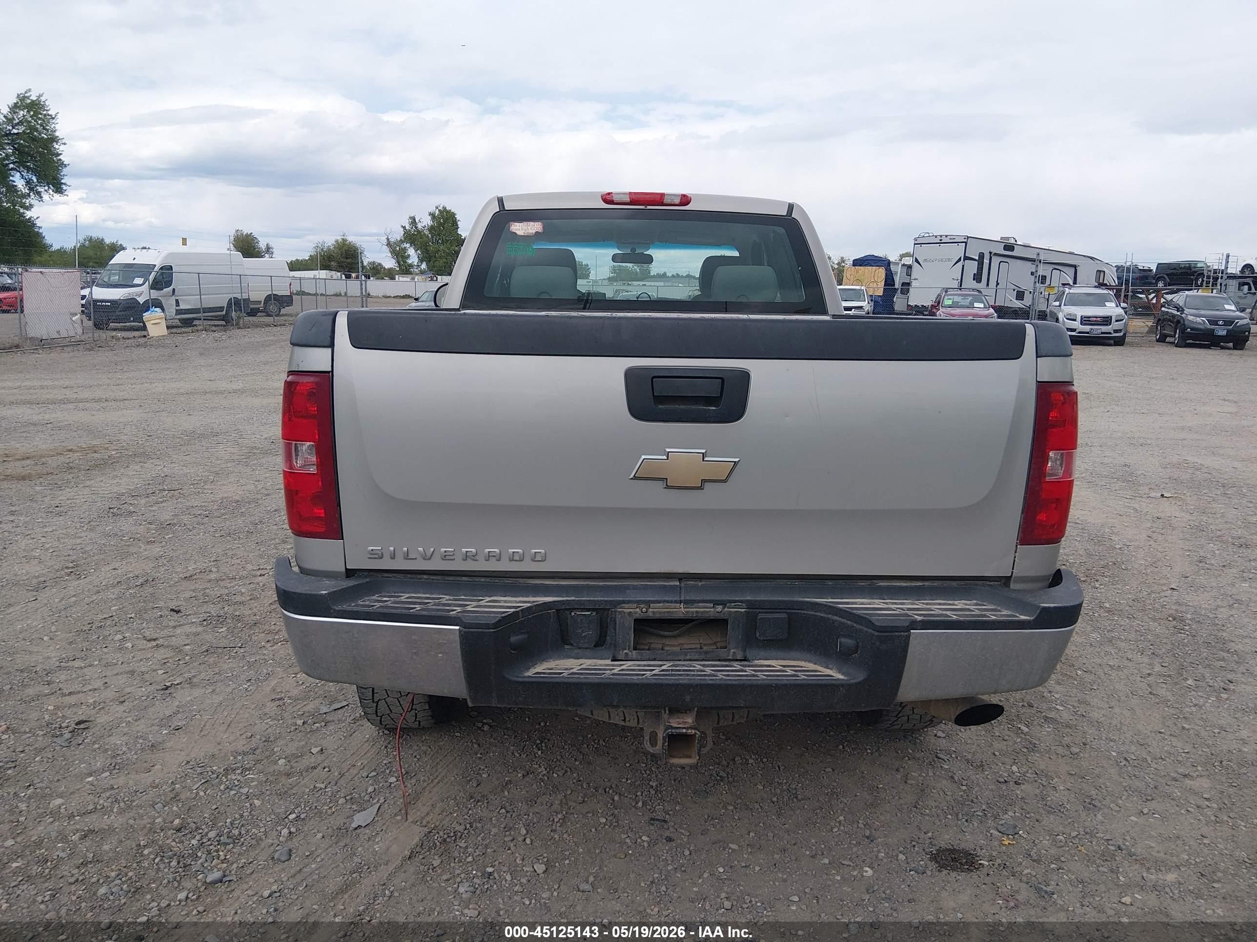 2008 Chevrolet Silverado 2500hd Work Truck Серебряный vin: 1GCHK29K38E208661
