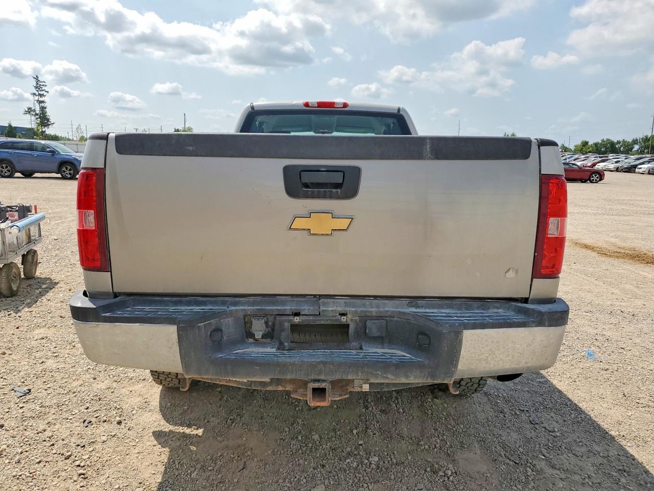 2008 Chevrolet Silverado K2500 Heavy Duty Gray vin: 1GCHK29K38E210331