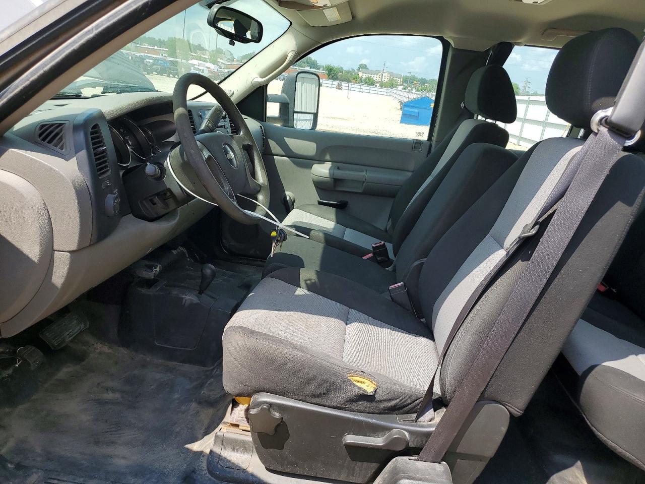 2008 Chevrolet Silverado K2500 Heavy Duty Gray vin: 1GCHK29K38E210331
