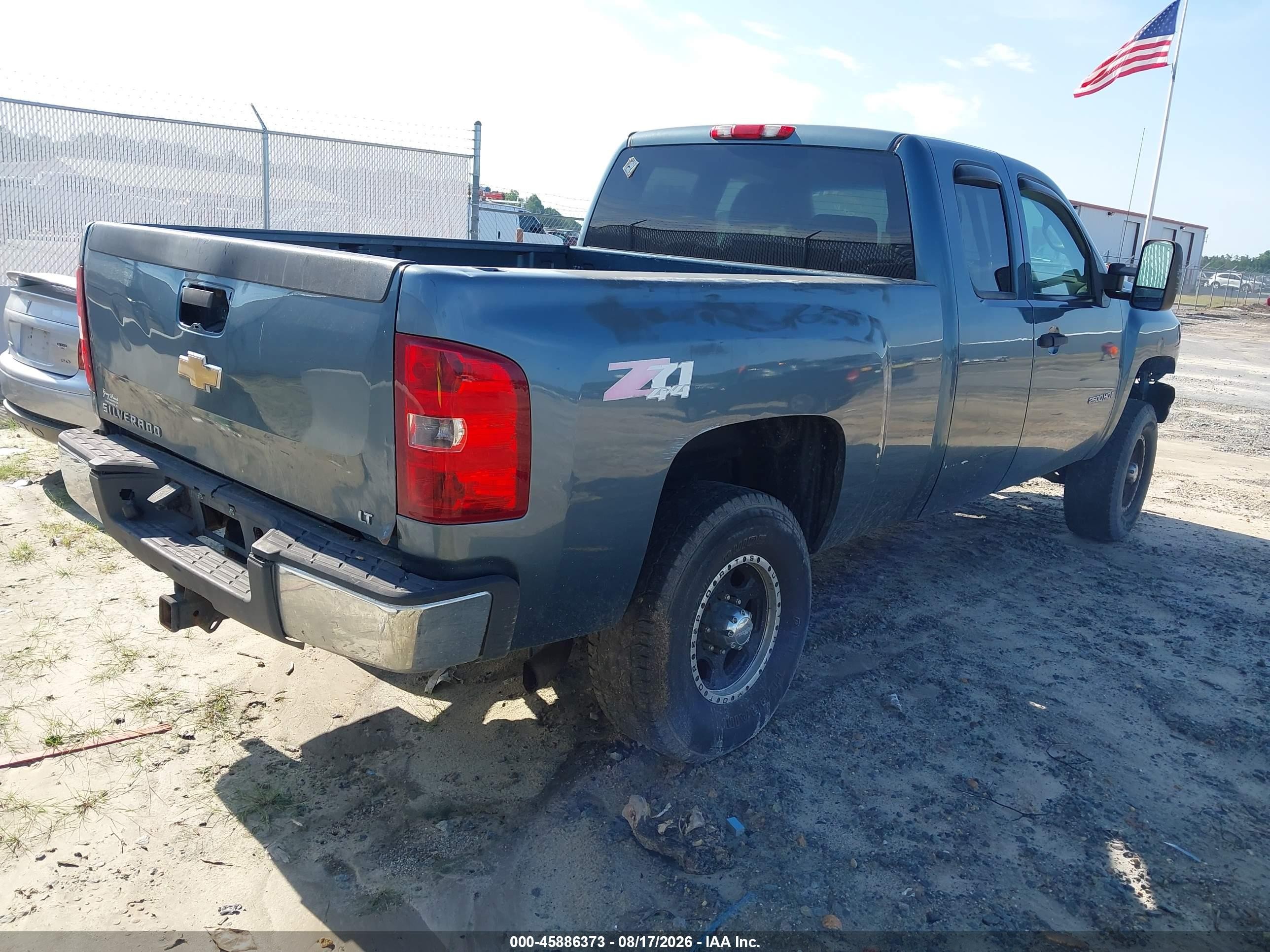 2007 Chevrolet Silverado 2500hd Lt1 Blue vin: 1GCHK29K47E508126