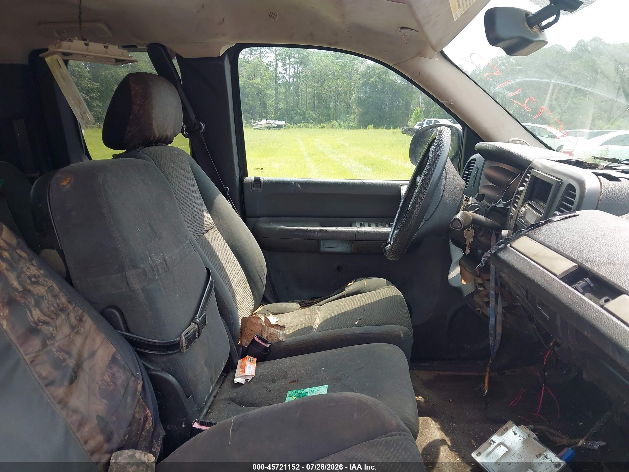 2007 Chevrolet Silverado 2500hd Lt1 Black vin: 1GCHK29K47E509664