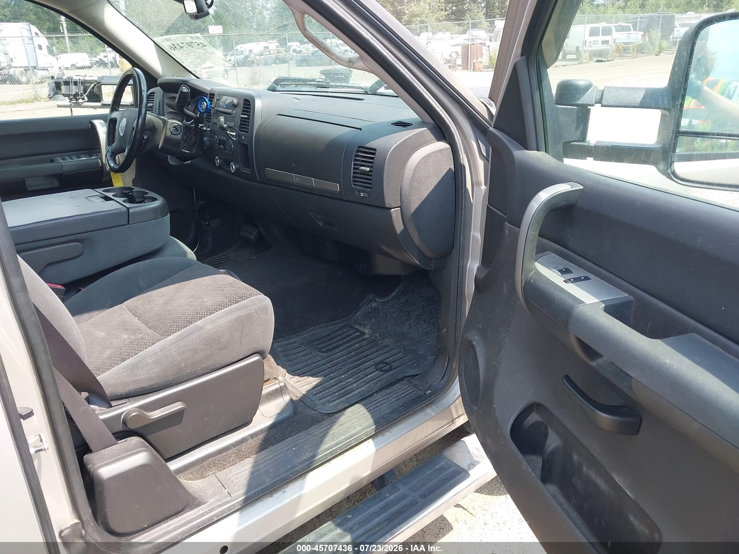 2007 Chevrolet Silverado 2500hd Lt1 Gray vin: 1GCHK29K47E567127