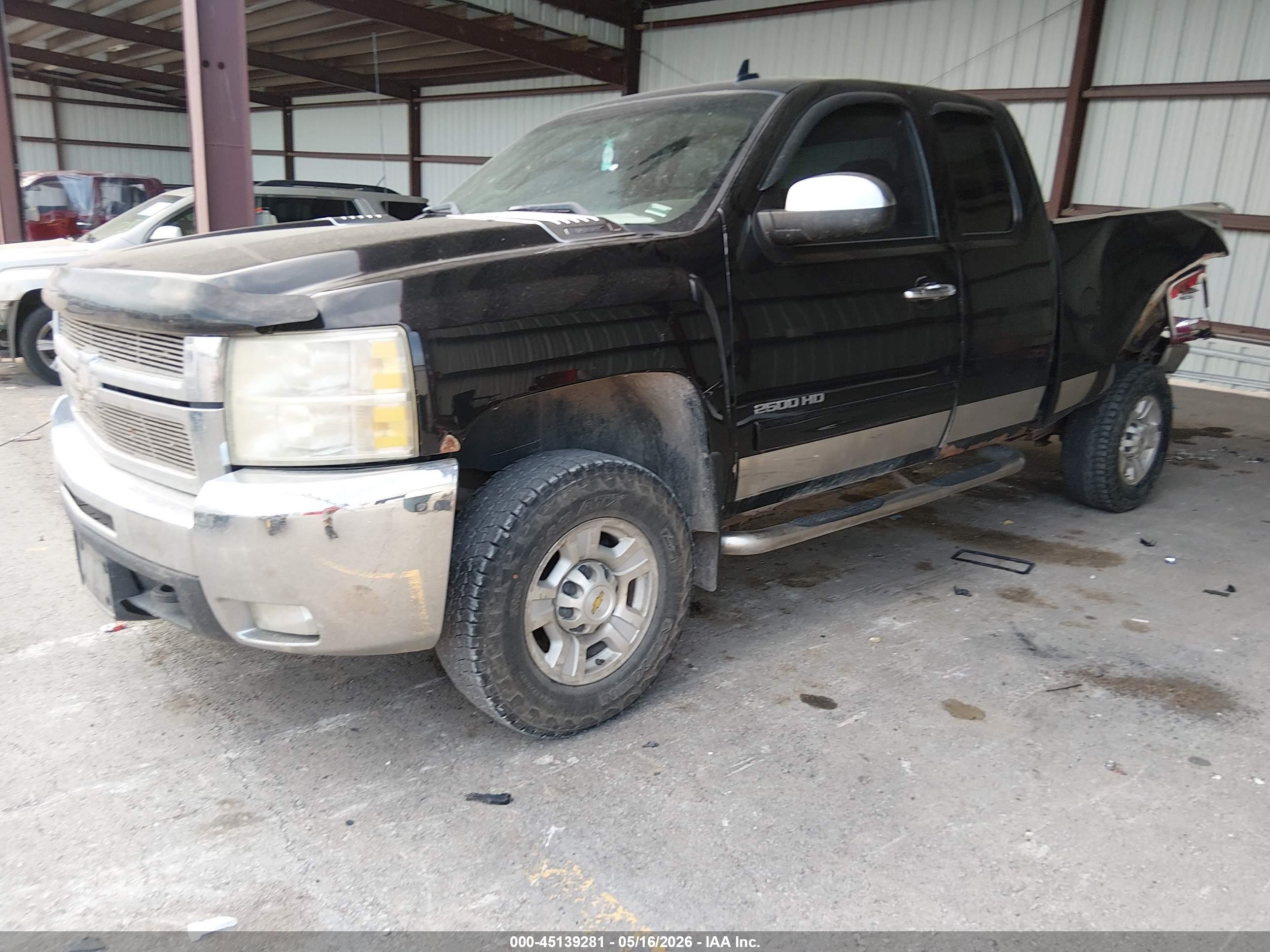2008 Chevrolet Silverado 2500hd Lt2 Черный vin: 1GCHK29K48E174486
