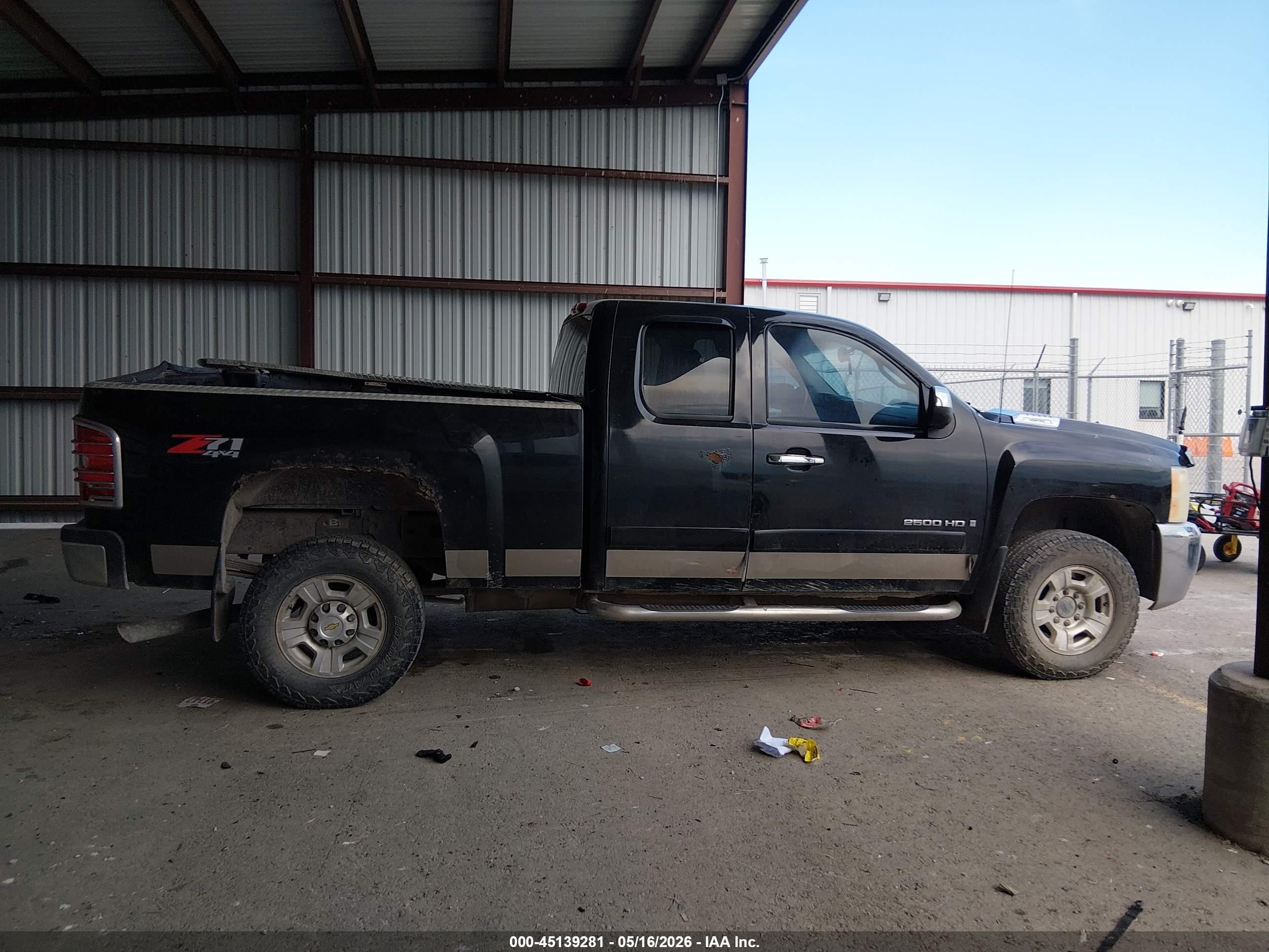 2008 Chevrolet Silverado 2500hd Lt2 Черный vin: 1GCHK29K48E174486